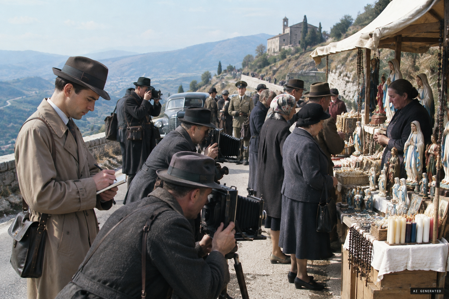 Sceptics saw a swindle and a trade in little Madonnas and candles