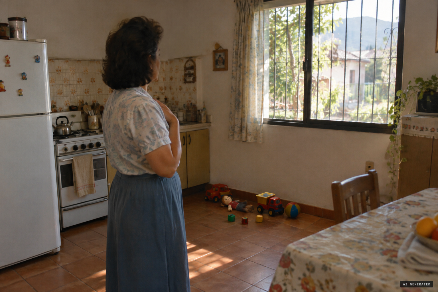 María Livia hears an inner voice presenting itself as the Mother of God