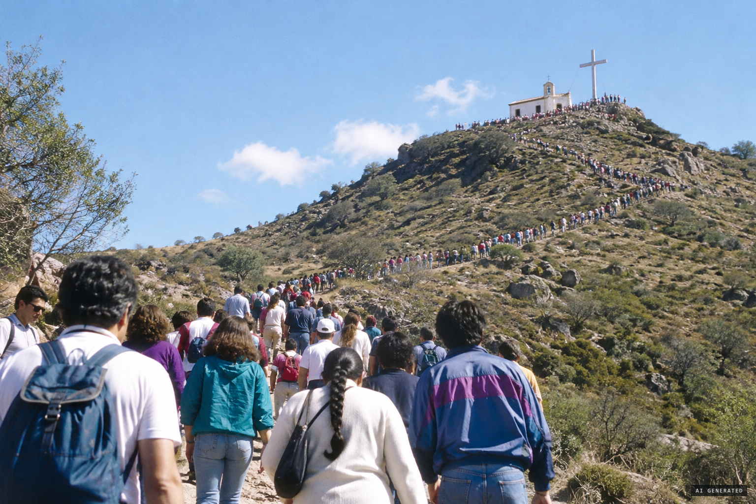 Some 15,000 people join the September 2024 pilgrimage