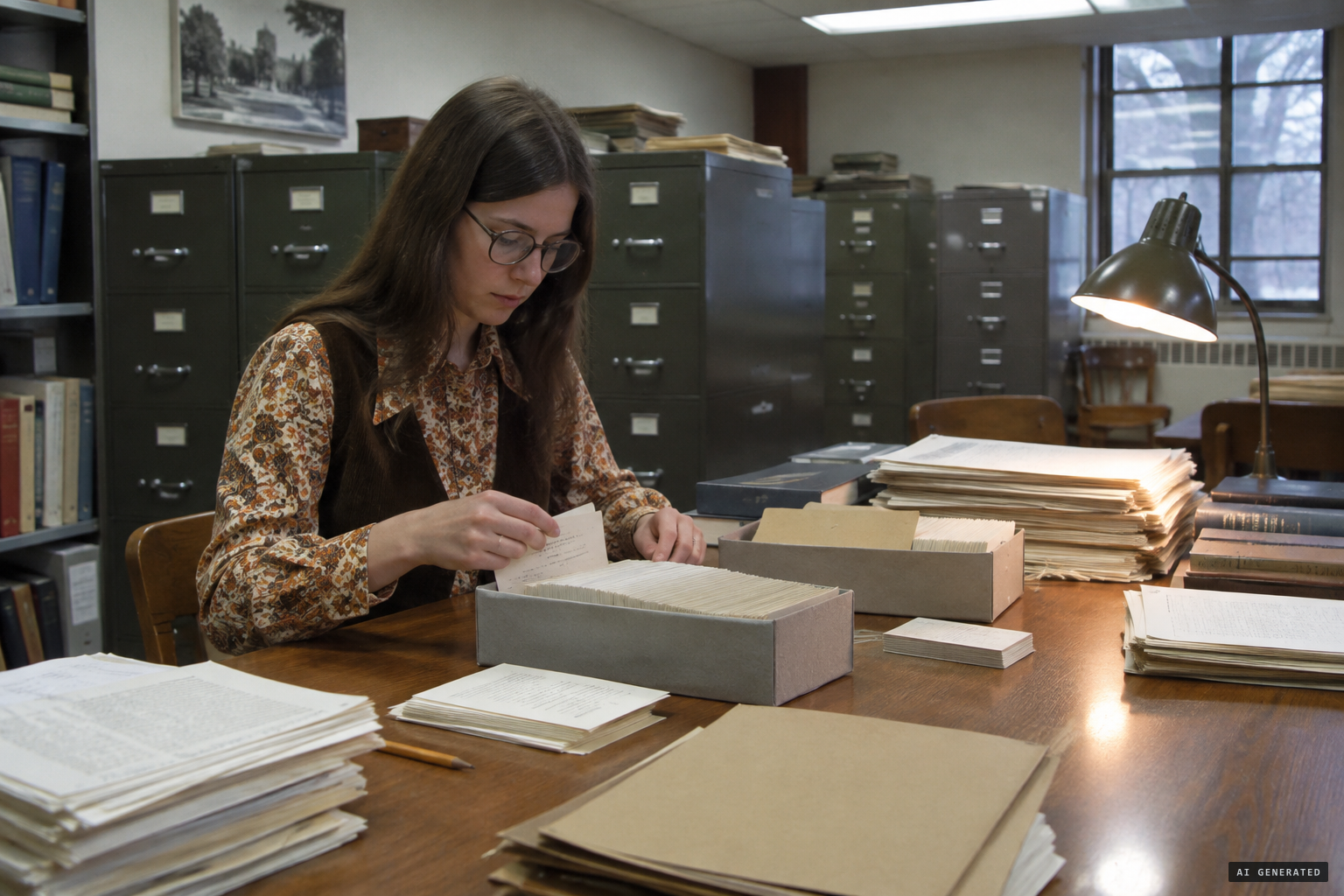 A student's folklore project on the Goatman enters the Maryland Folklife Archives