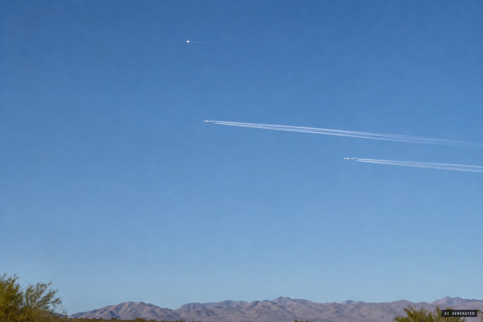 Two crews, two aircraft, and one light that radar never saw
