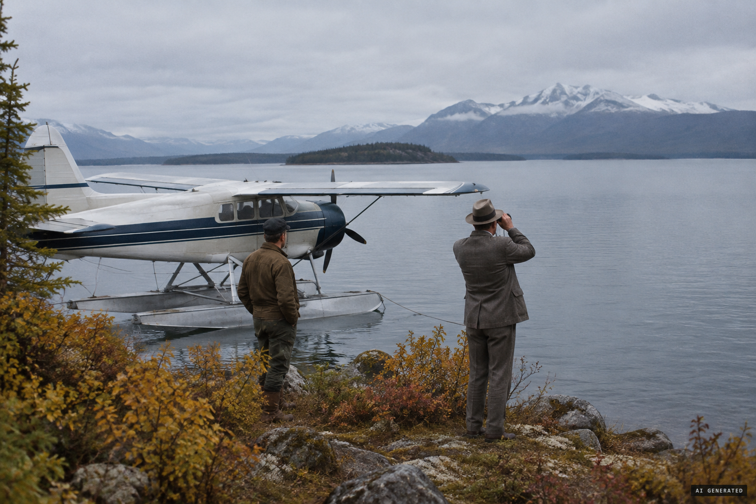 Tom Slick hires Alsworth to search the same spot over a hundred times, finding nothing