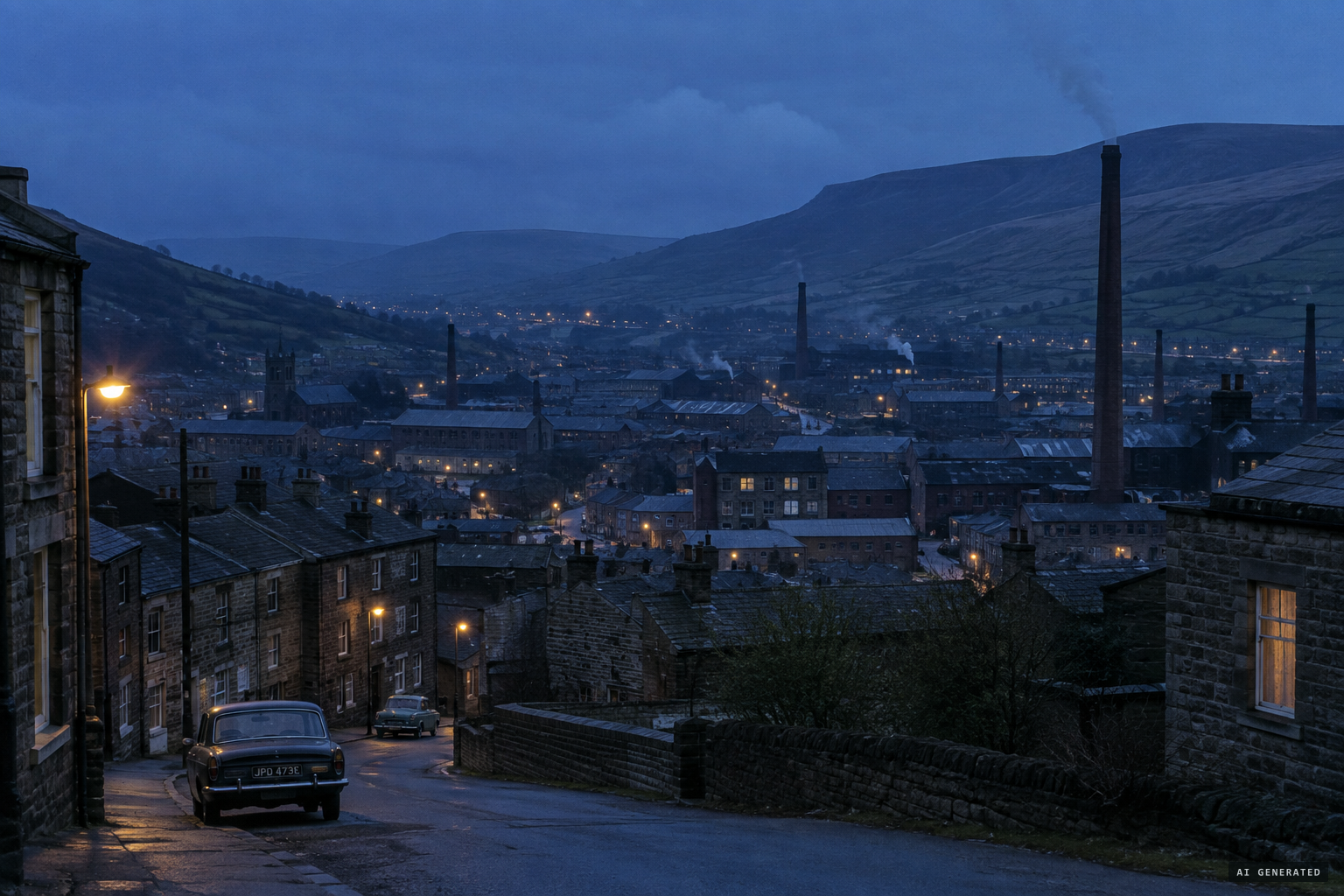 Bacup, a Lancashire borough far from the October reports