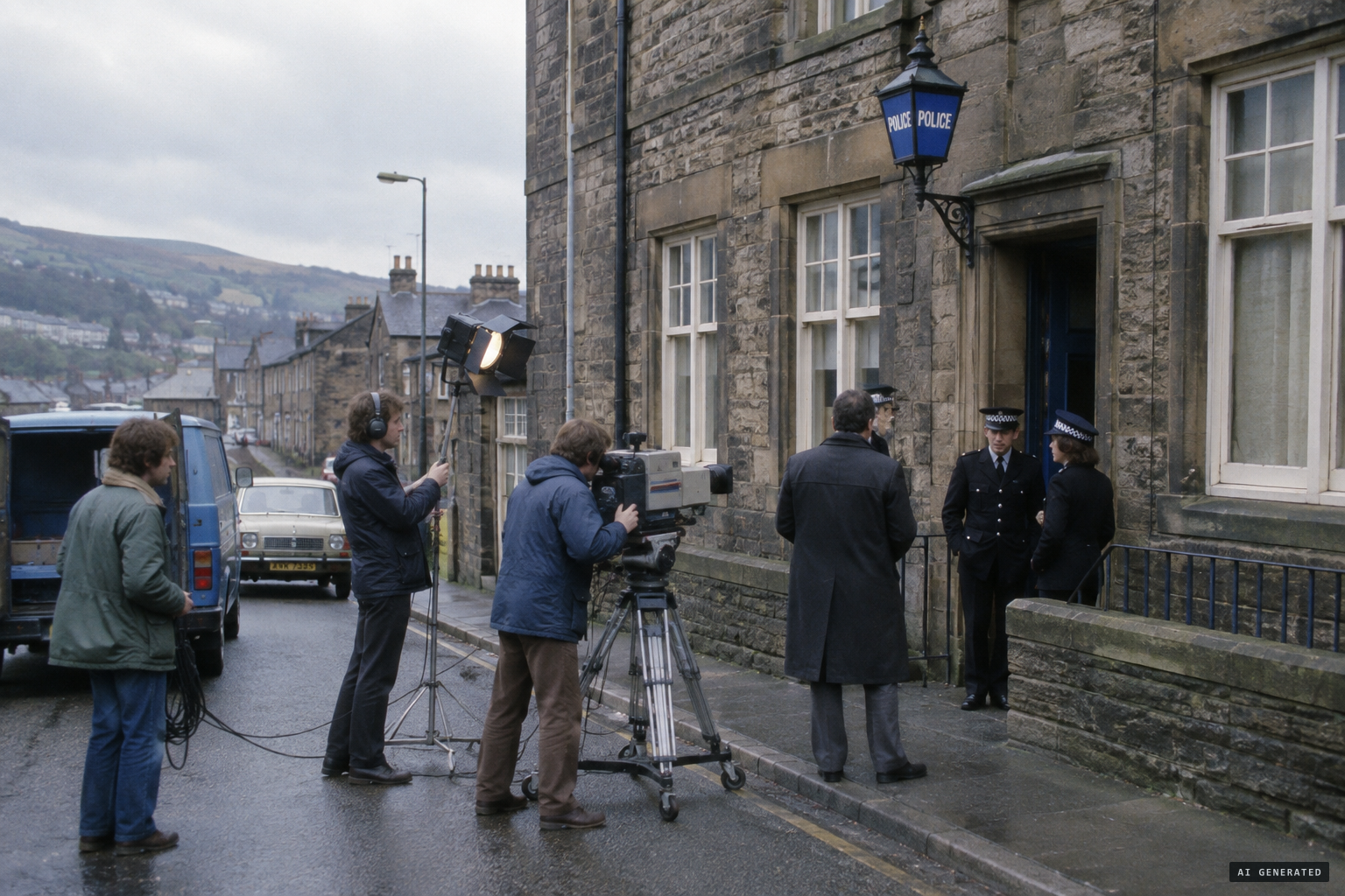 The old Bank Street station plays Hartley Police Station in Juliet Bravo