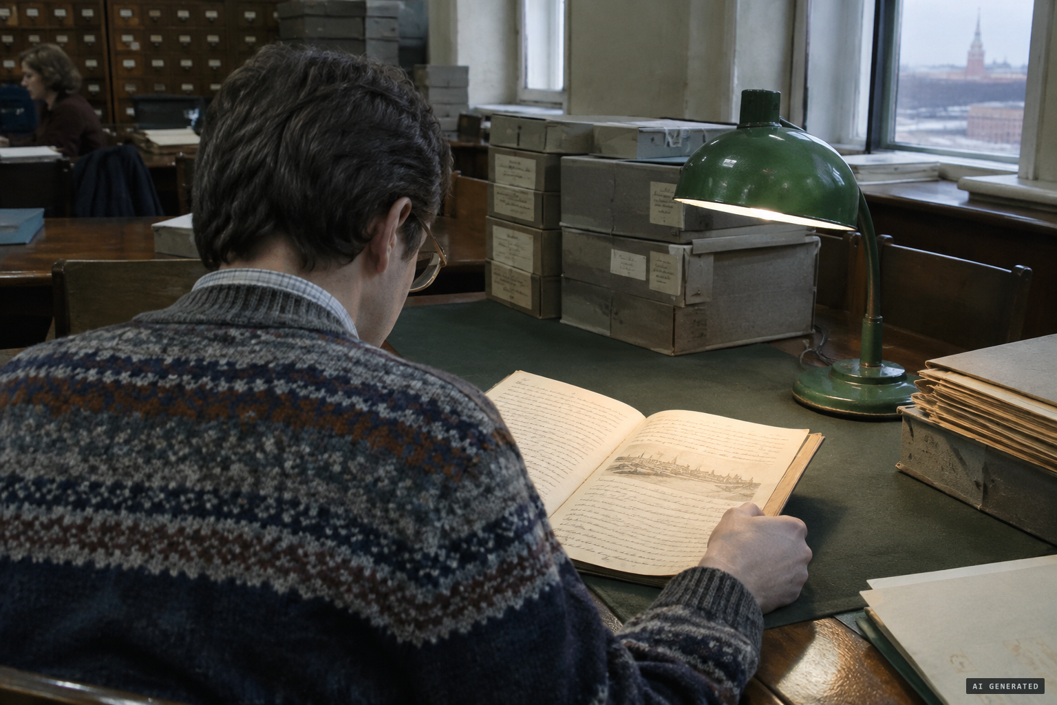 Michael Heaney reads Baradiin's diaries in the Leningrad archives