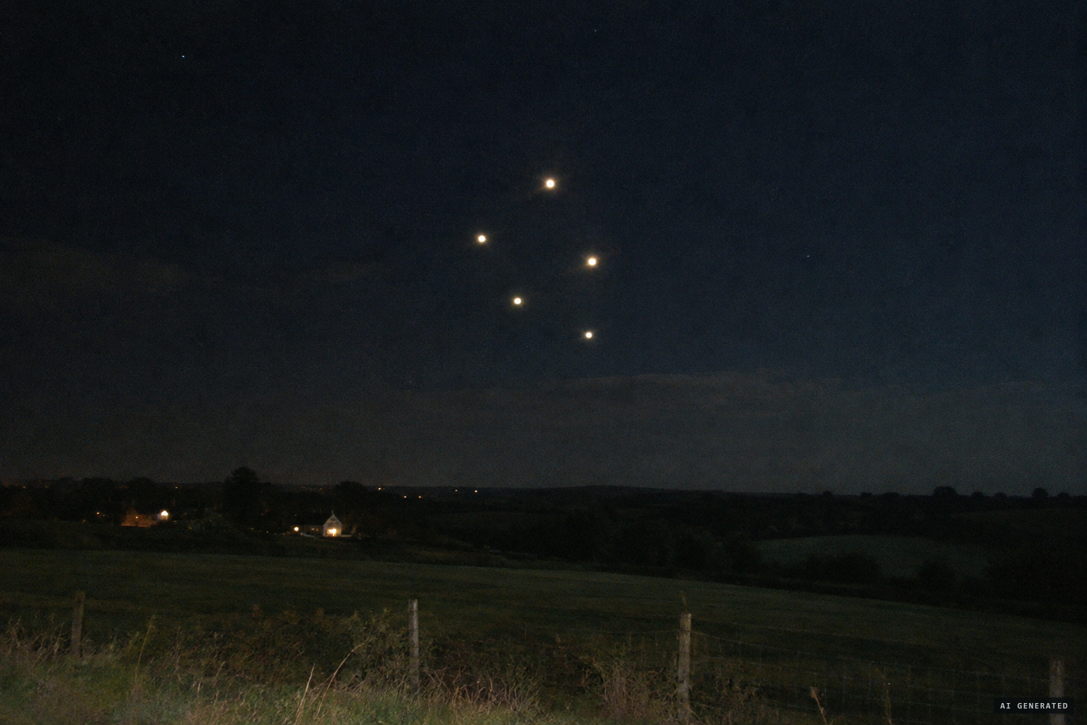Project Condign: glowing objects in formation can look like a triangle