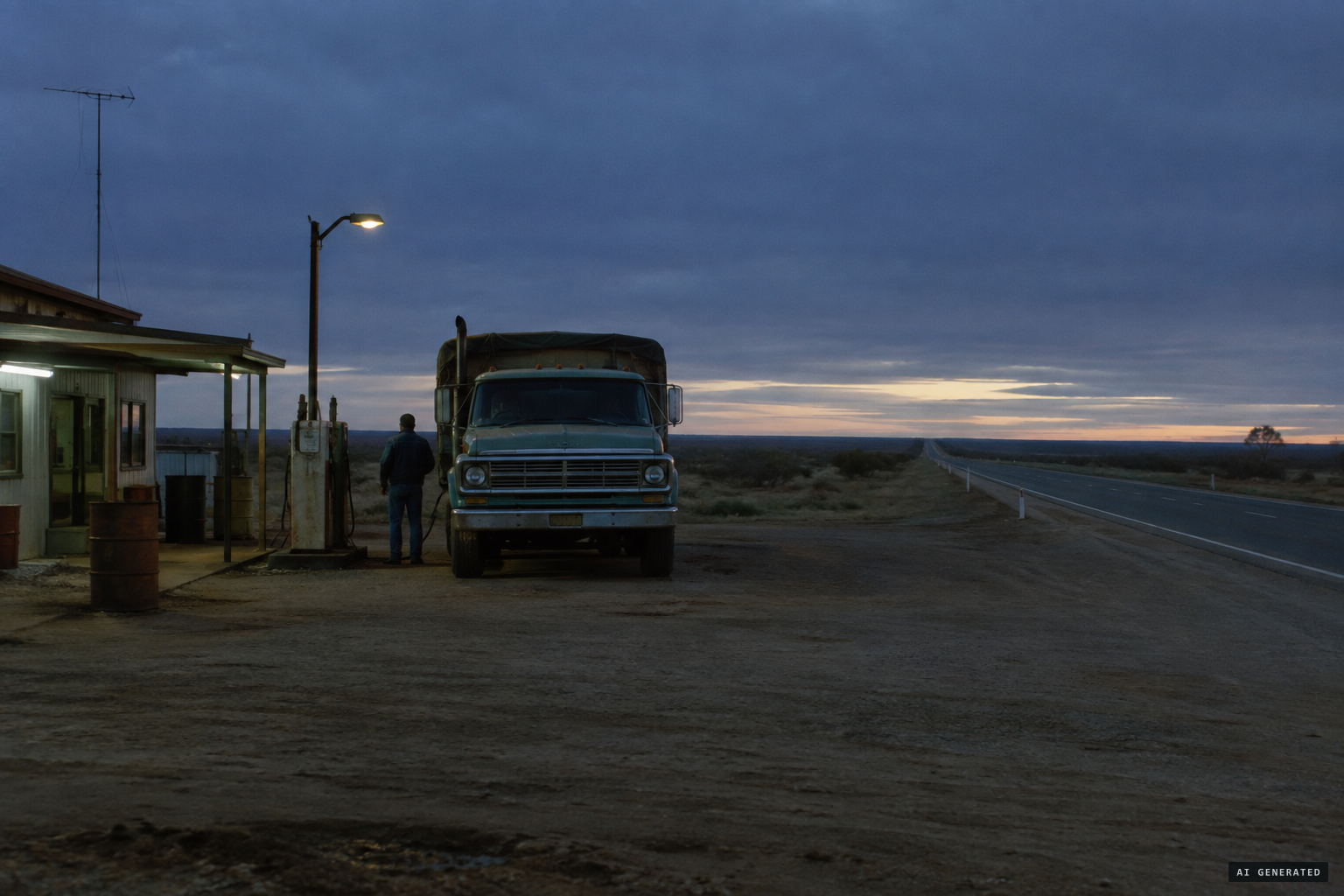 Next memory: refuelling 4 miles east of Balladonia