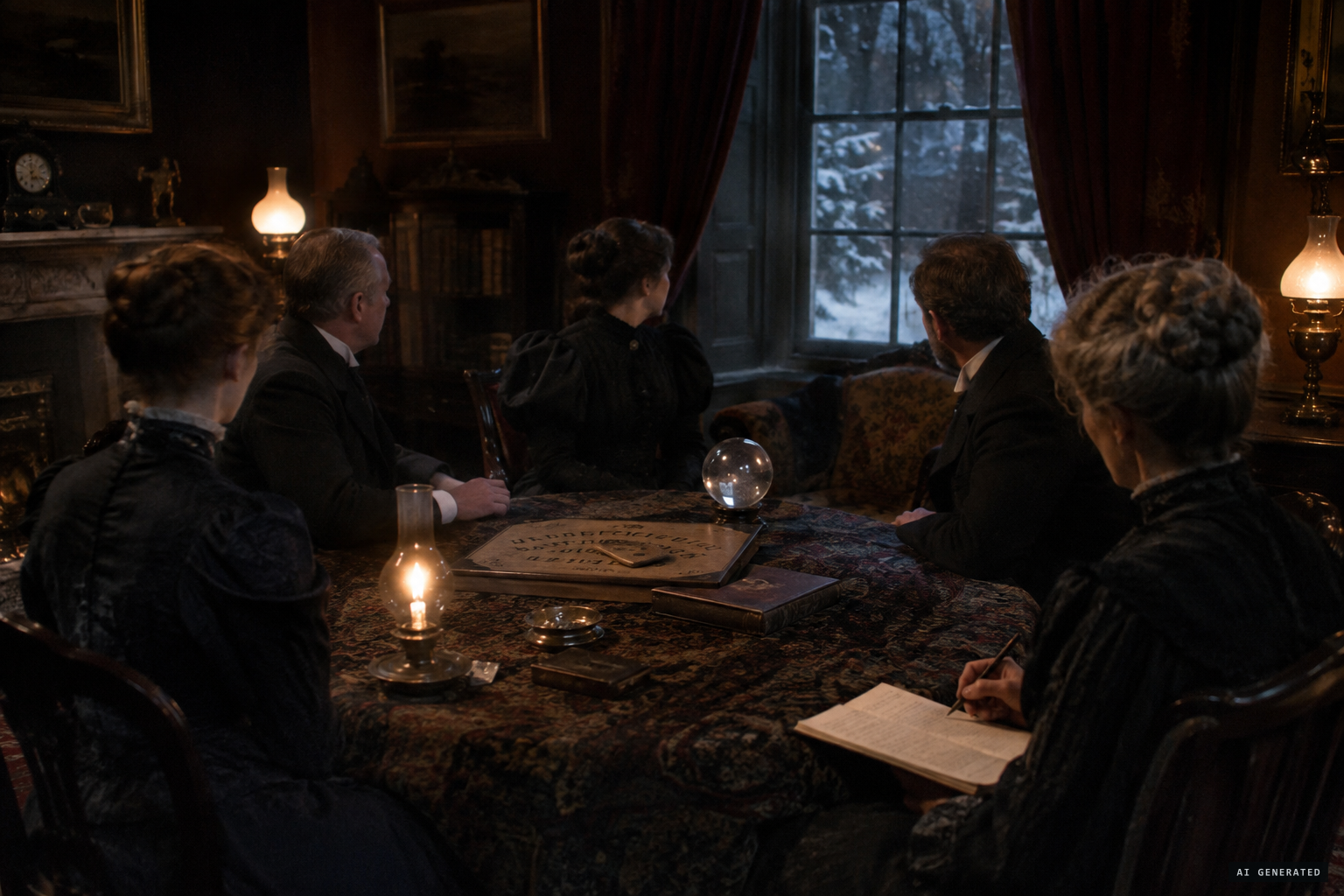 The Society for Psychical Research inquiry: Ouija board, crystal gazing and a record of nearly 100 sounds
