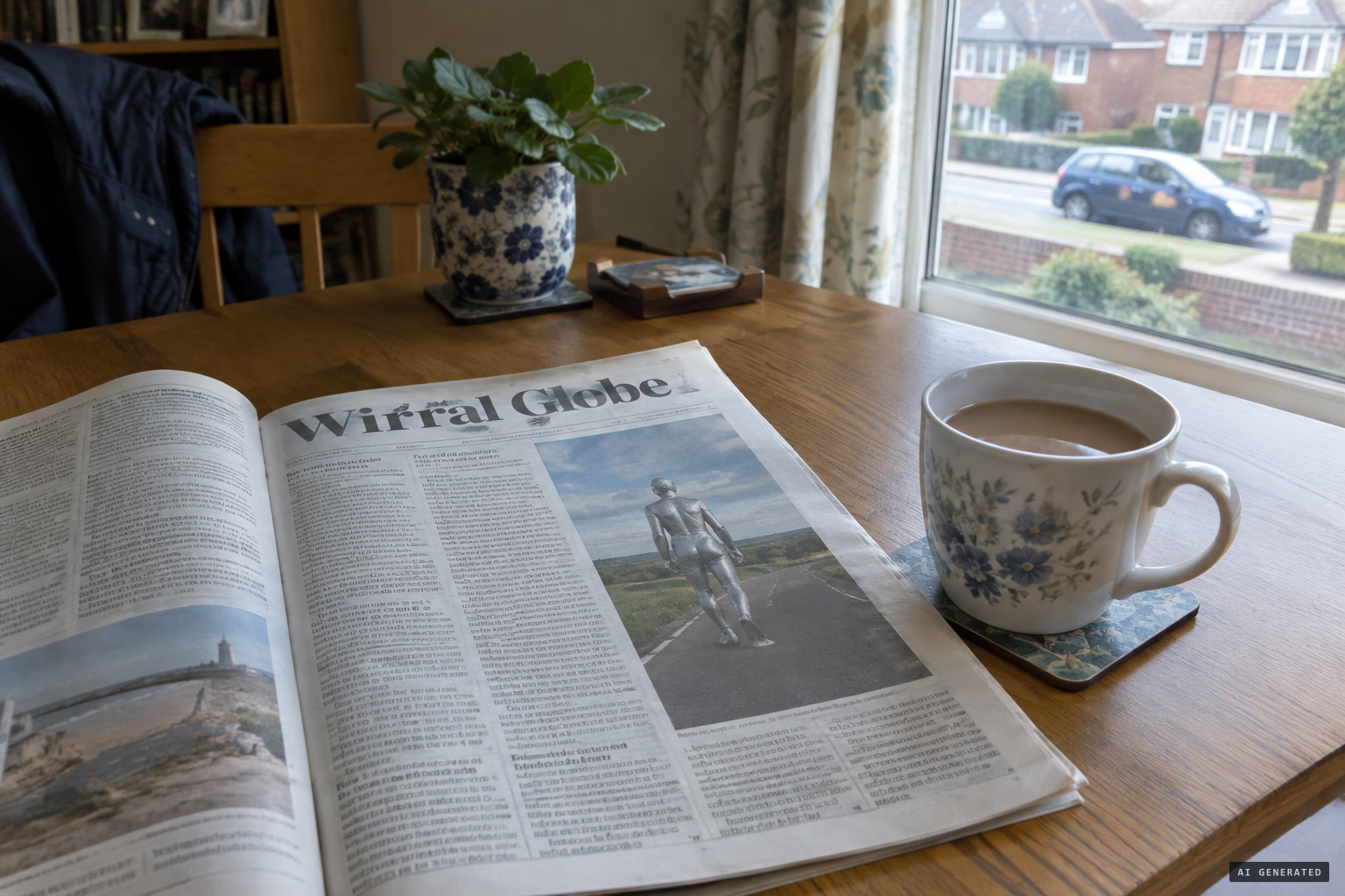The Wirral Globe's 'The Silver Man of Barnston', July 2023