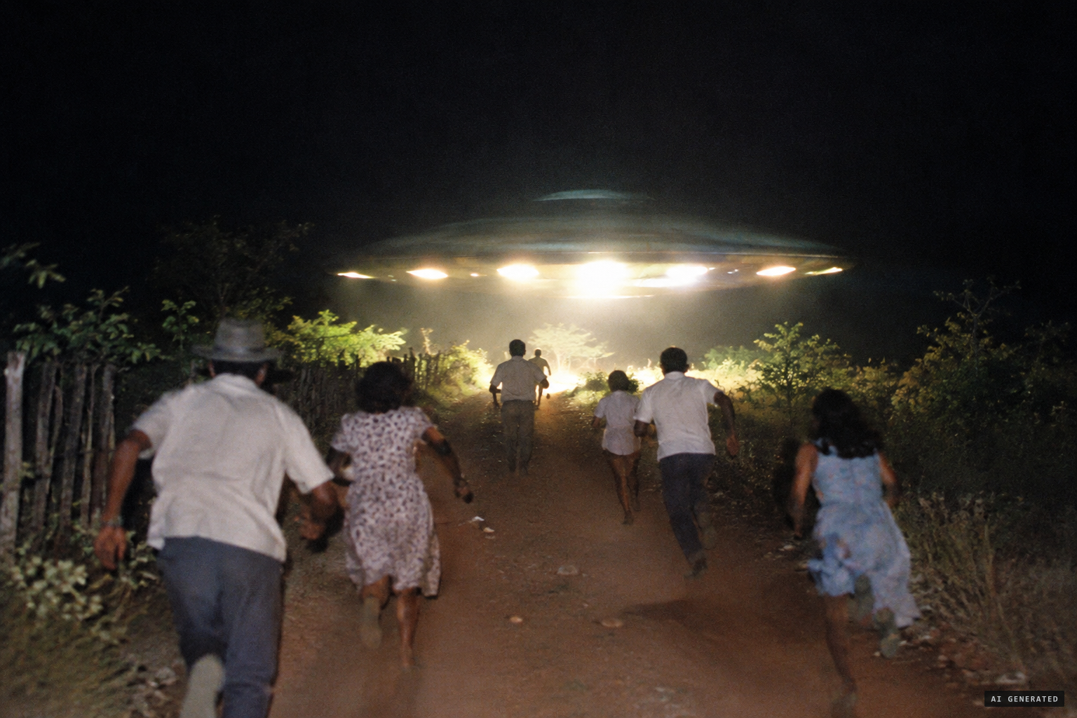 Miguel Leão, 1986: an object about 30 metres wide chases people at night