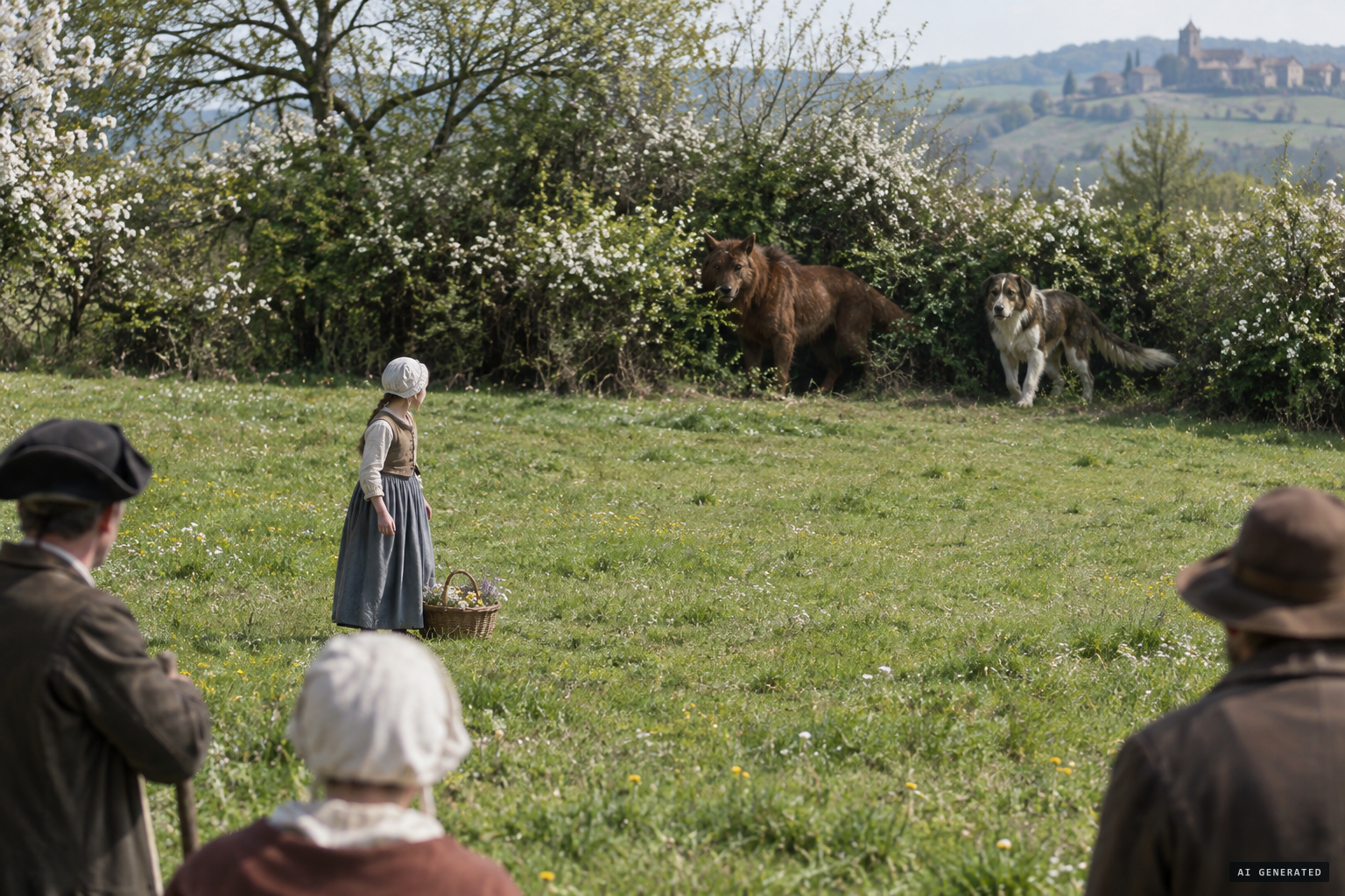 Easter Tuesday 1756: two ferocious animals seize Marguerite Pinet