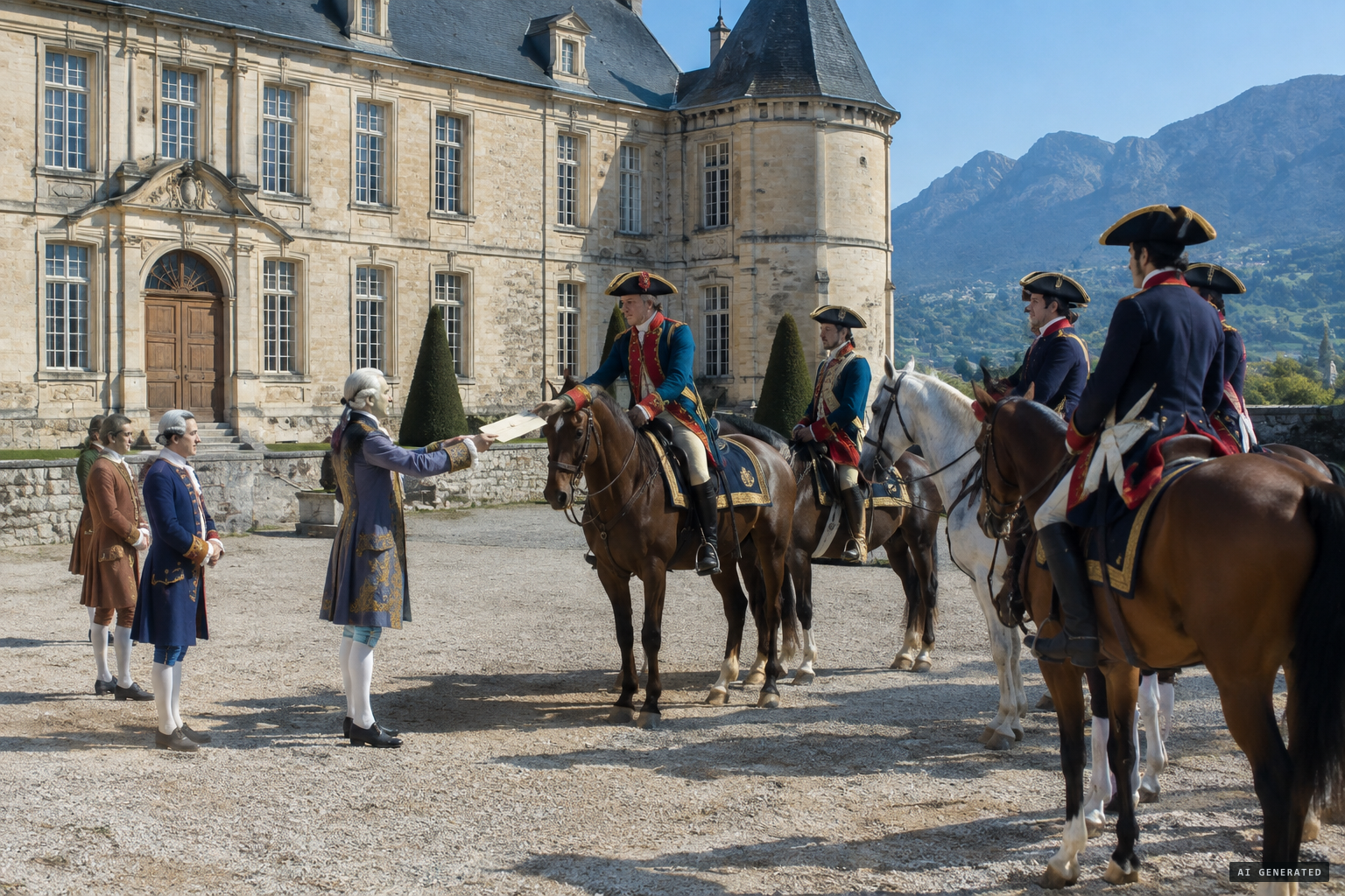 The Marquis de Marcieu issues his ordinance against the beast
