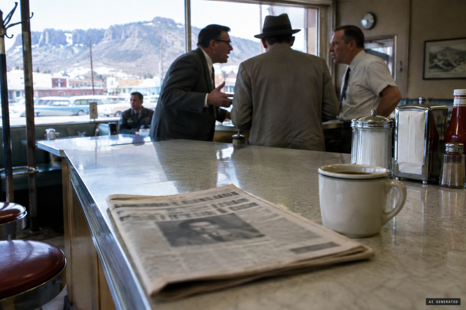 The Great Falls Tribune reports a lively argument over the Belt UFO