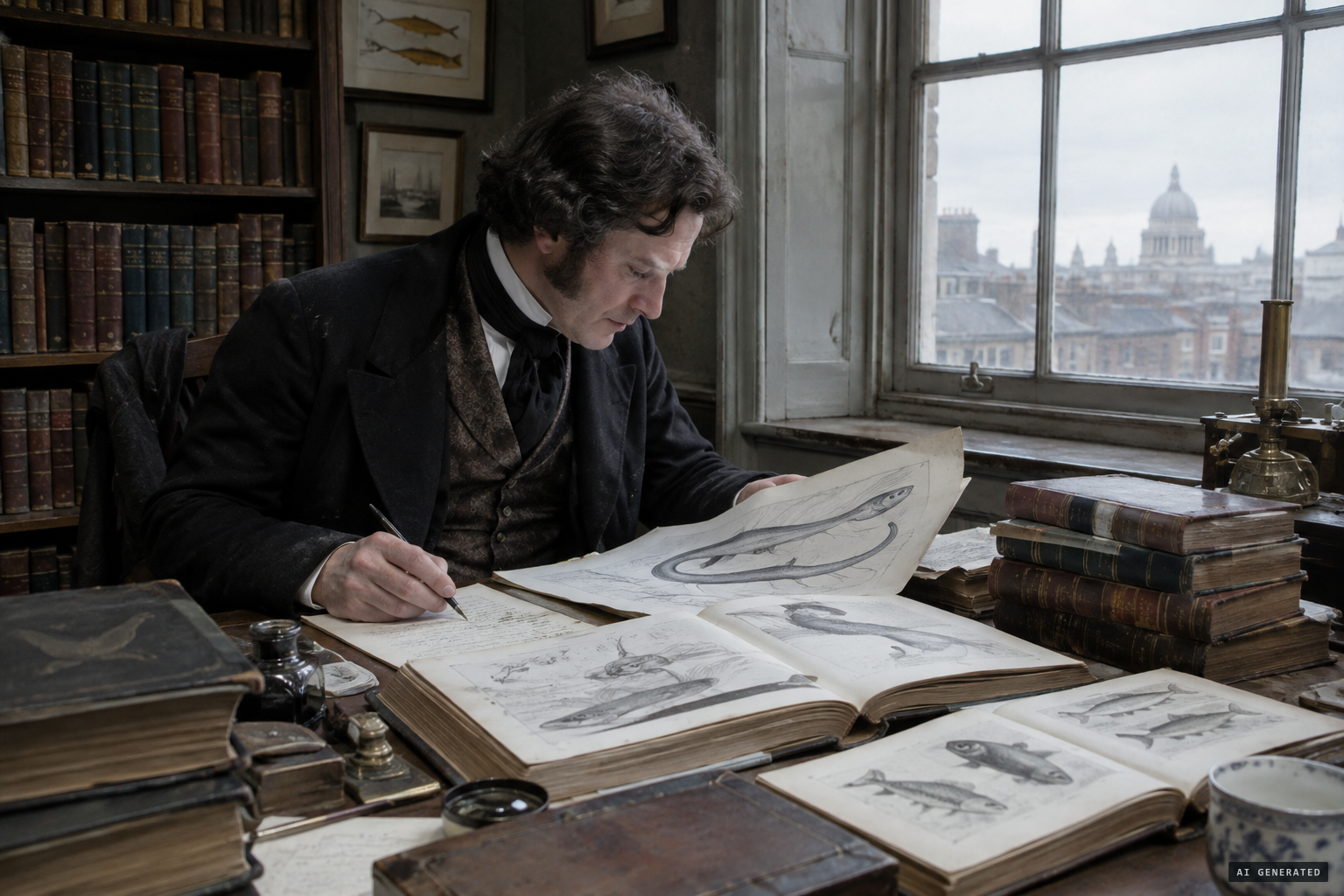 Edward Newman describes the fish as new to science