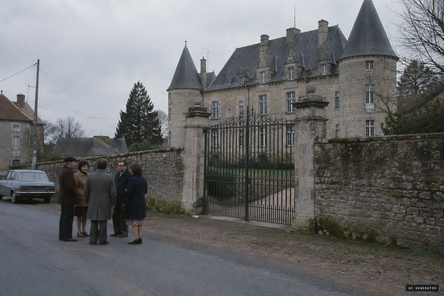 Rumours fix on the Château d'Hadigny-les-Verrières
