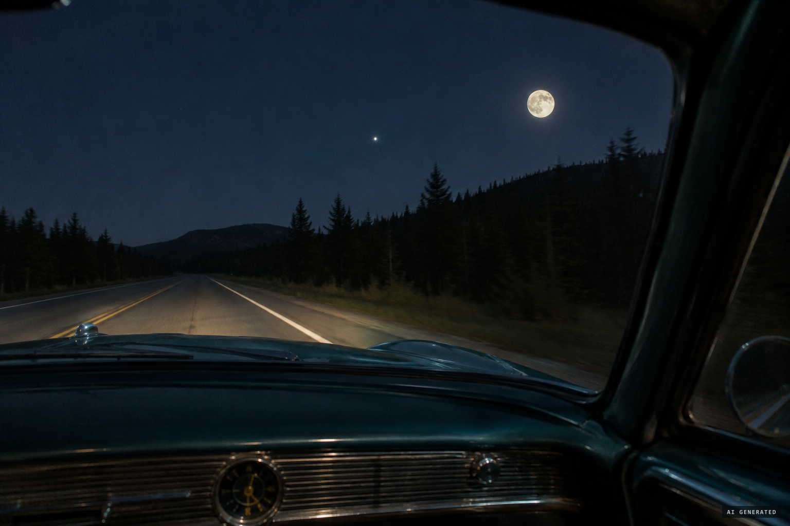 Betty sees a bright point of light near the Moon south of Lancaster.