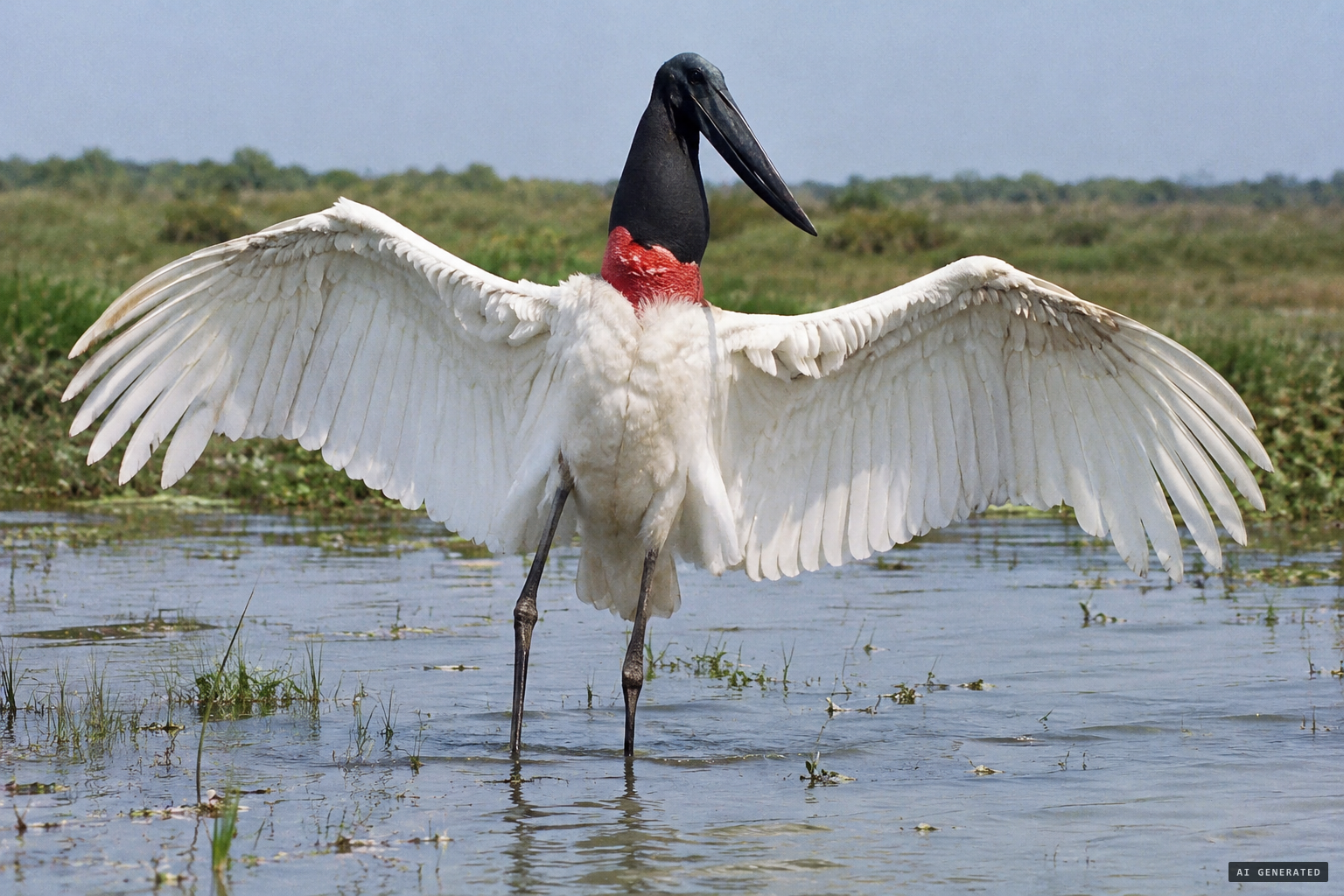 Ornithologist Keith Arnold proposes a jabiru stork