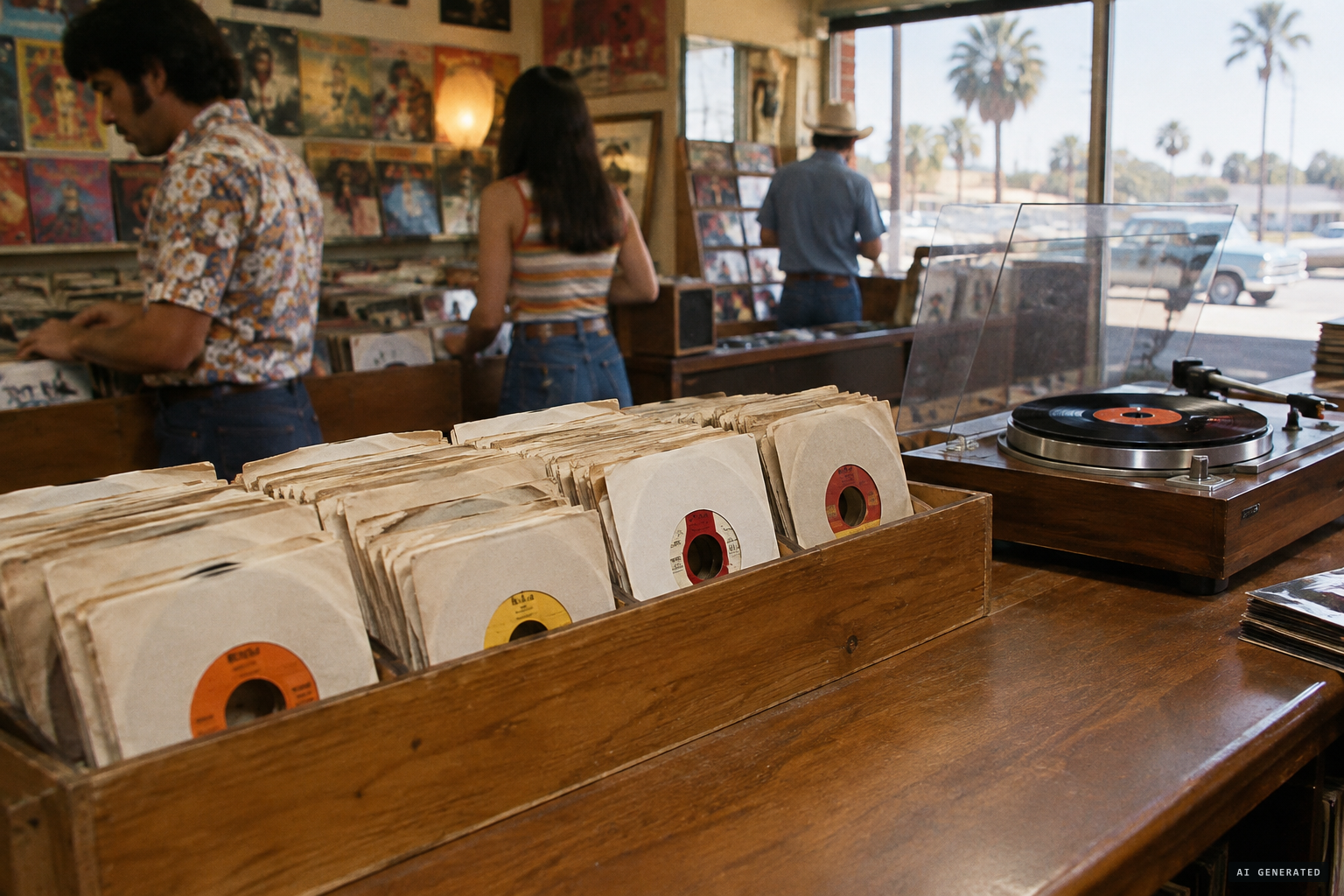 A 45 rpm single about the Big Bird pressed 20,000 copies