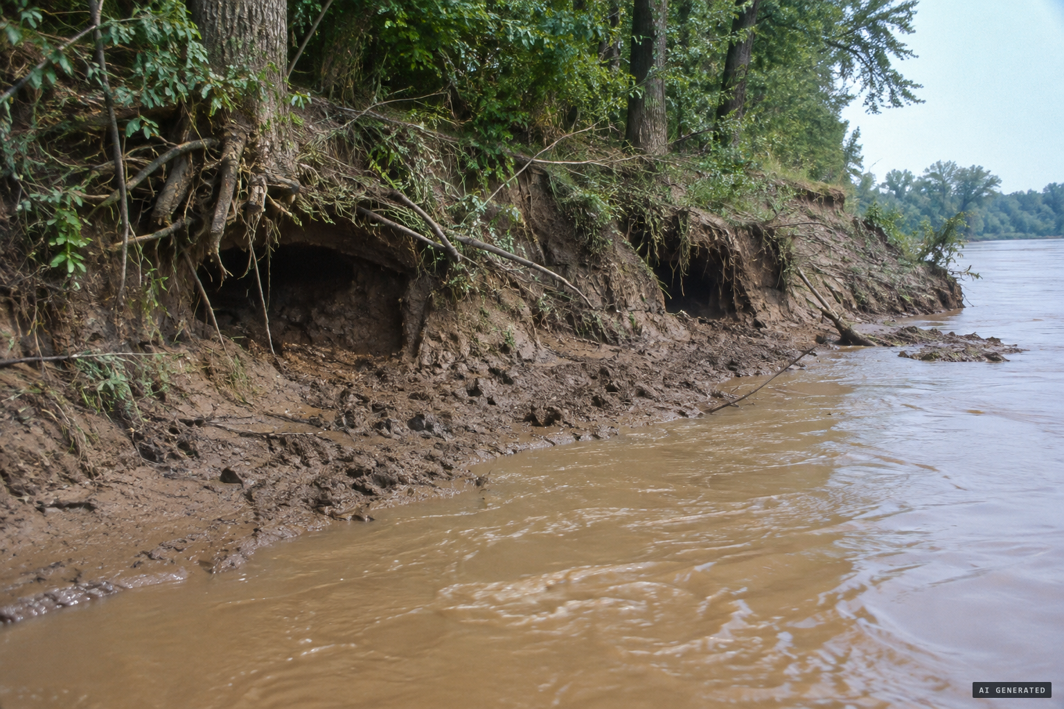 The creature was never found; perhaps flushed from river caves by flooding