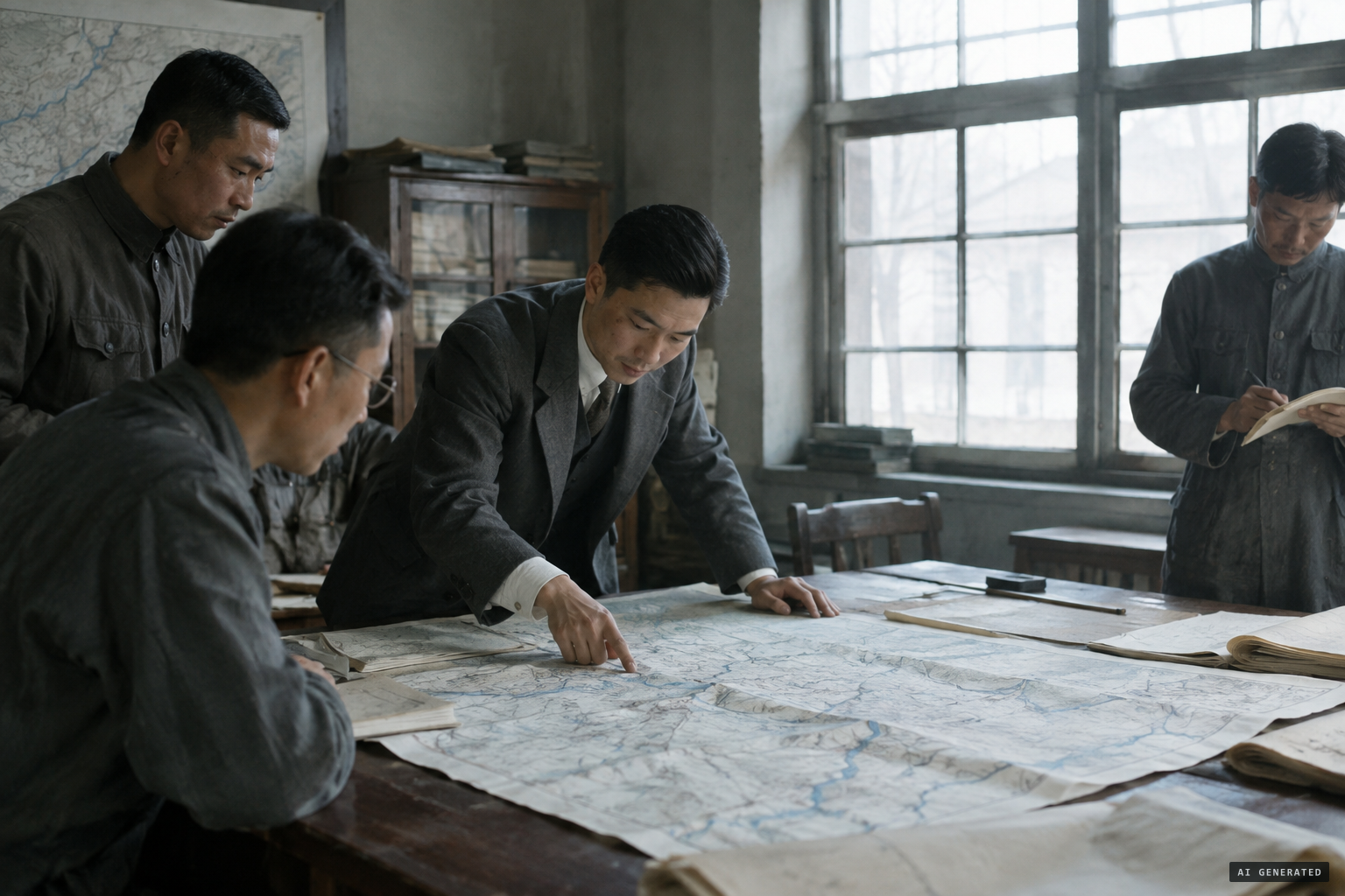 Wang Zelin, biology graduate, working for the Yellow River commission by 1940