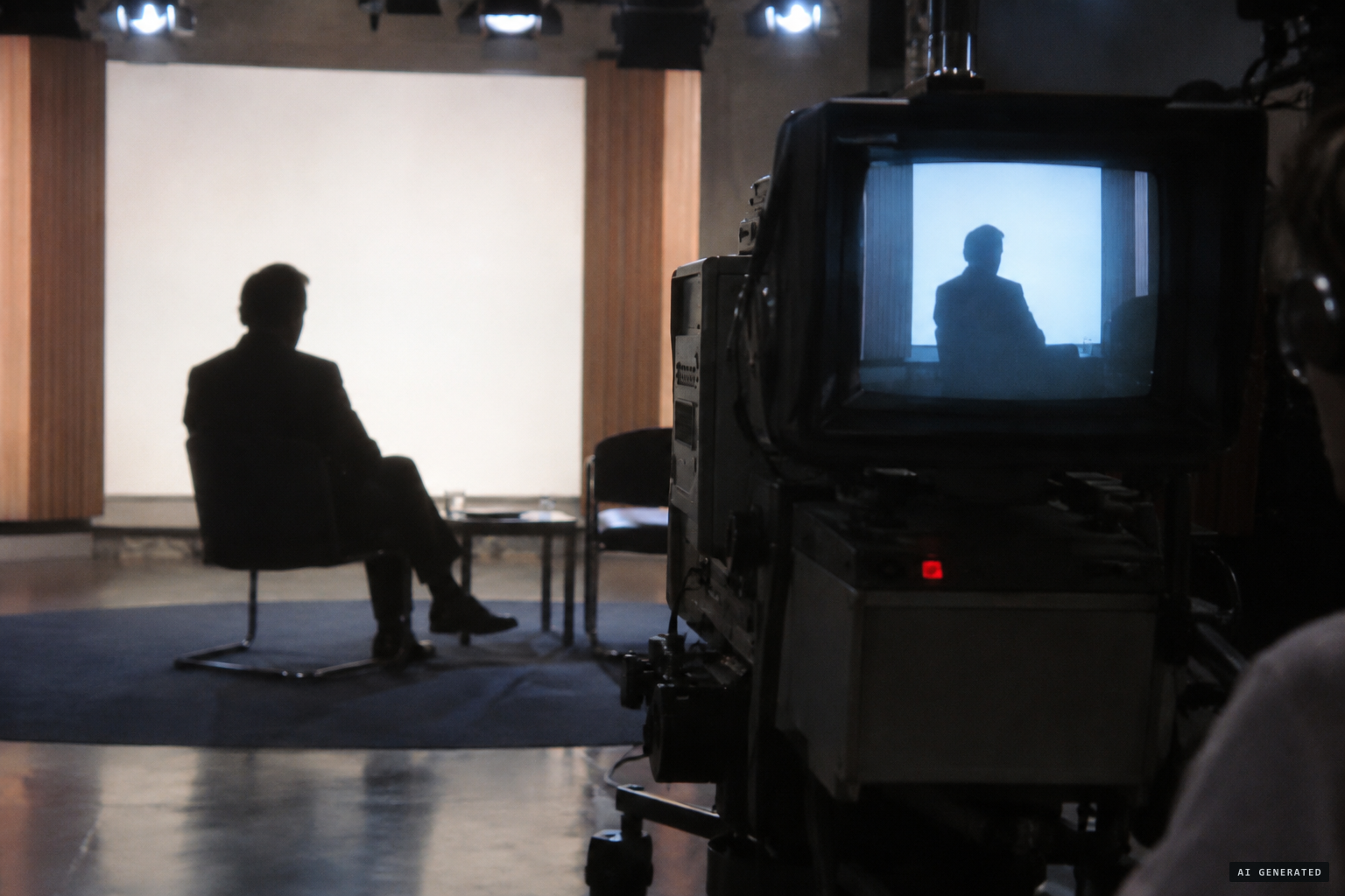 May 1989: Lazar appears on KLAS-TV in silhouette as "Dennis"