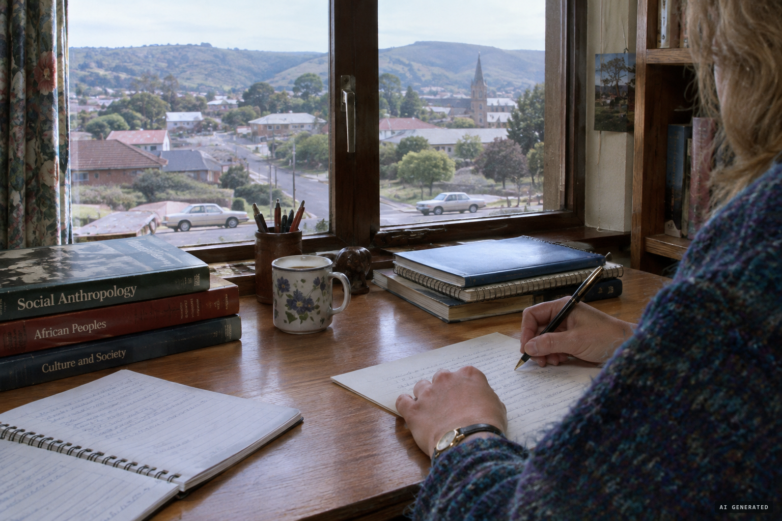 Anthropologist Sian Hall writes: 'There are no physical monsters in the Howick Falls'