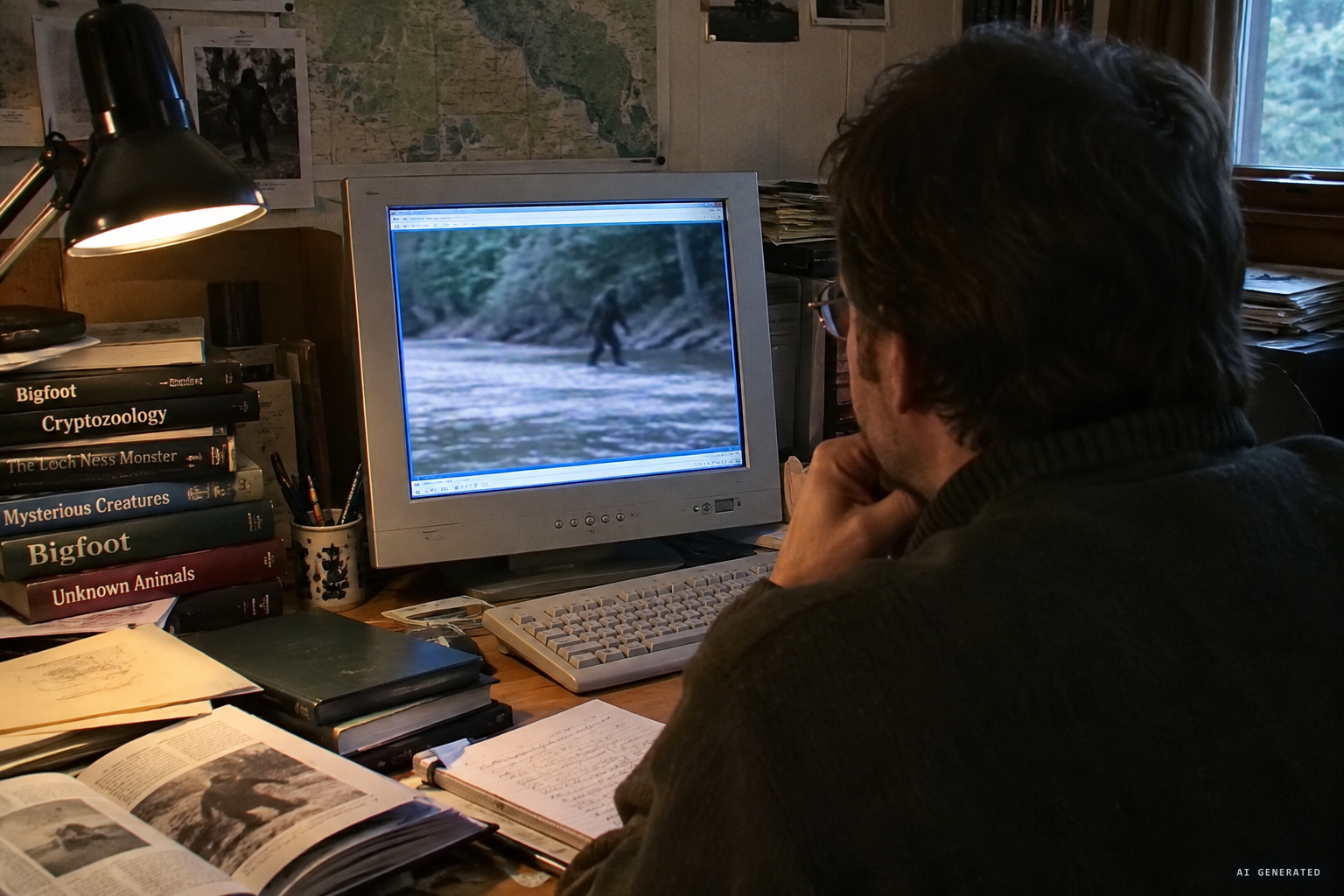 A year later, Loren Coleman finds the footage too fuzzy to prove much