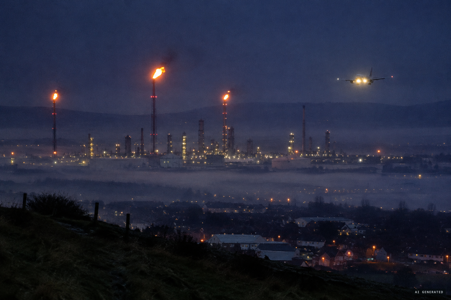 Refinery flares, airport approaches and inversions: sceptics' ordinary candidates