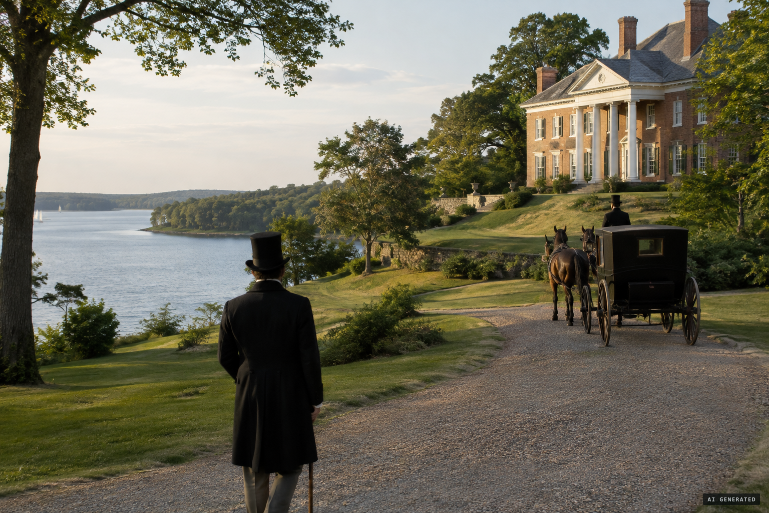 Joseph Bonaparte's Point Breeze, 'Bonaparte's Park,' at Bordentown