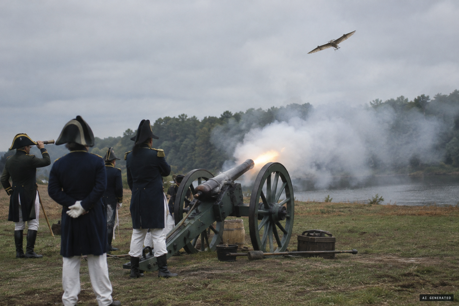 Commodore Decatur's cannonball at the Hanover Mill Works