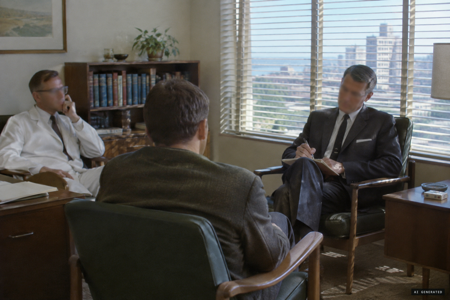Dr Paul Zeck interviews Spargo with Spargo's own doctor present