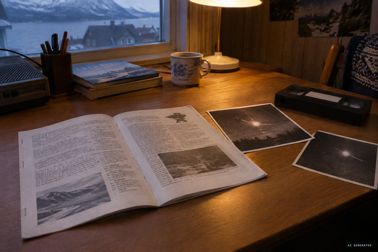 The case published as a "Fantastic UFO-Movie From Hallingdal" in 1988