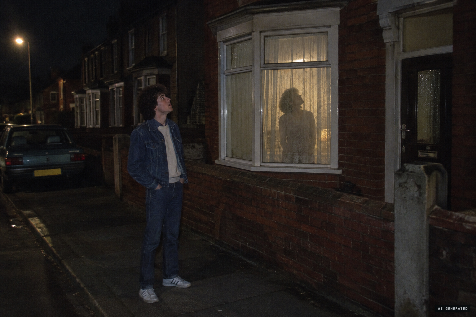 Alone on the street, or watching together? The accounts differ