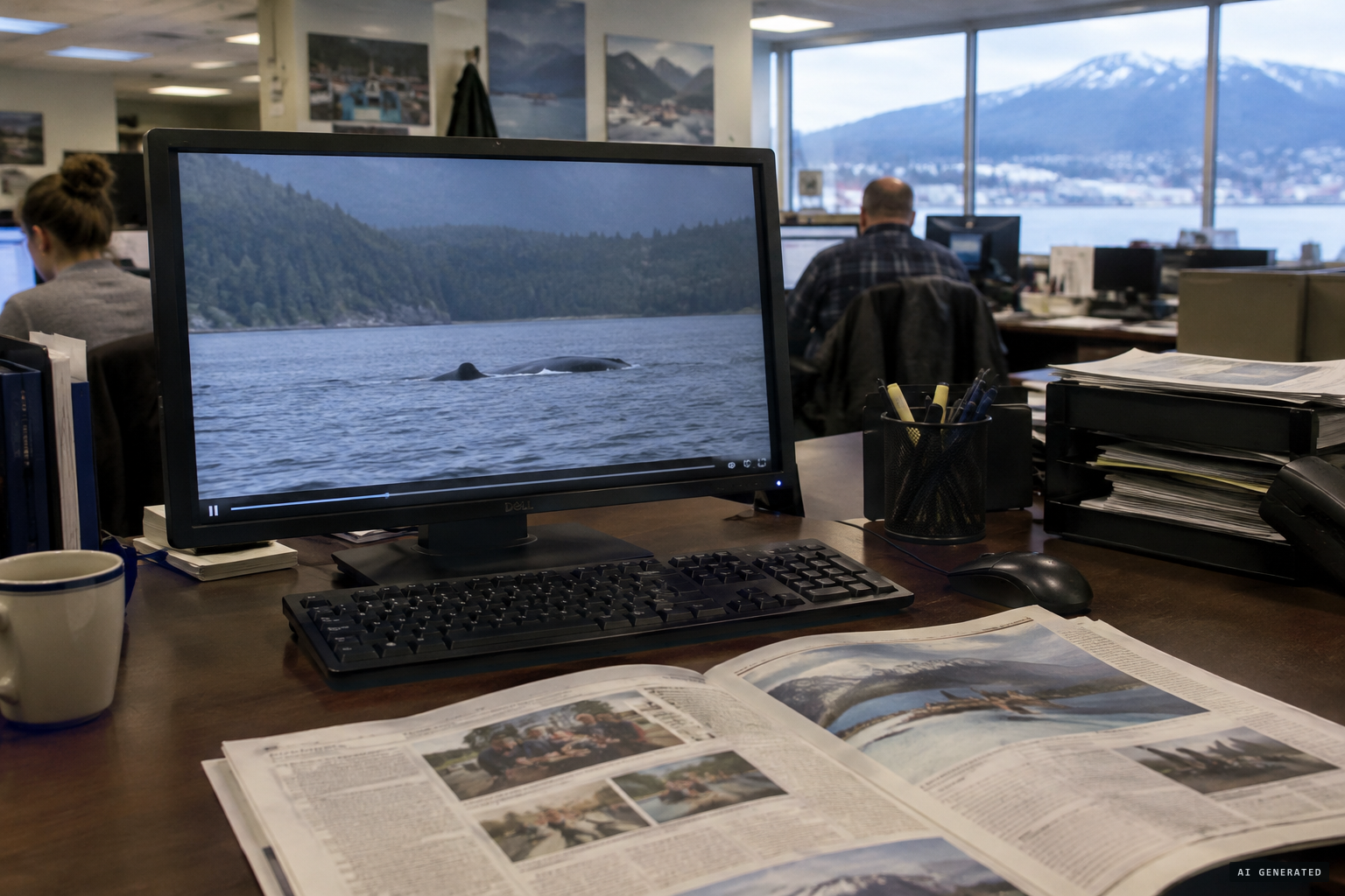 The story runs in the Salmon Arm Observer, then Global News publishes the raw footage
