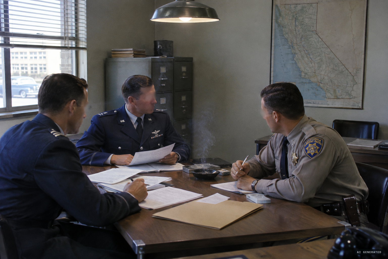 Project Blue Book file 24-180: the Air Force investigation ends in a verdict of hoax
