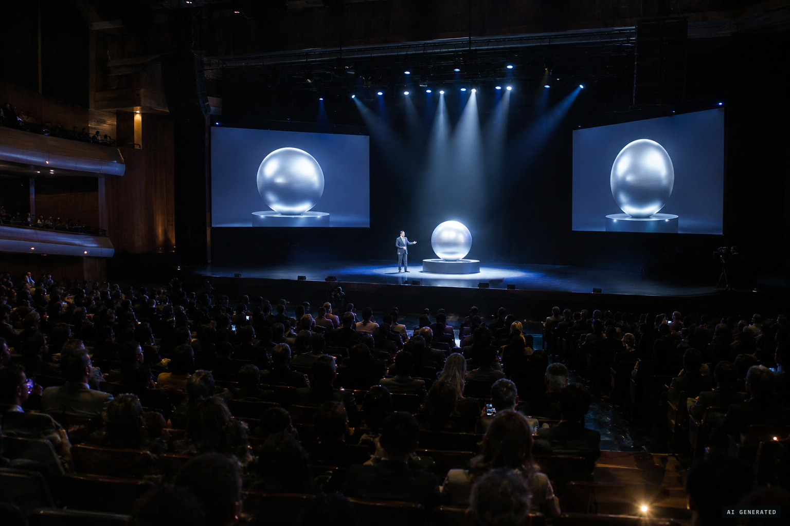 Maussan presents the sphere live at the Auditorio Nacional