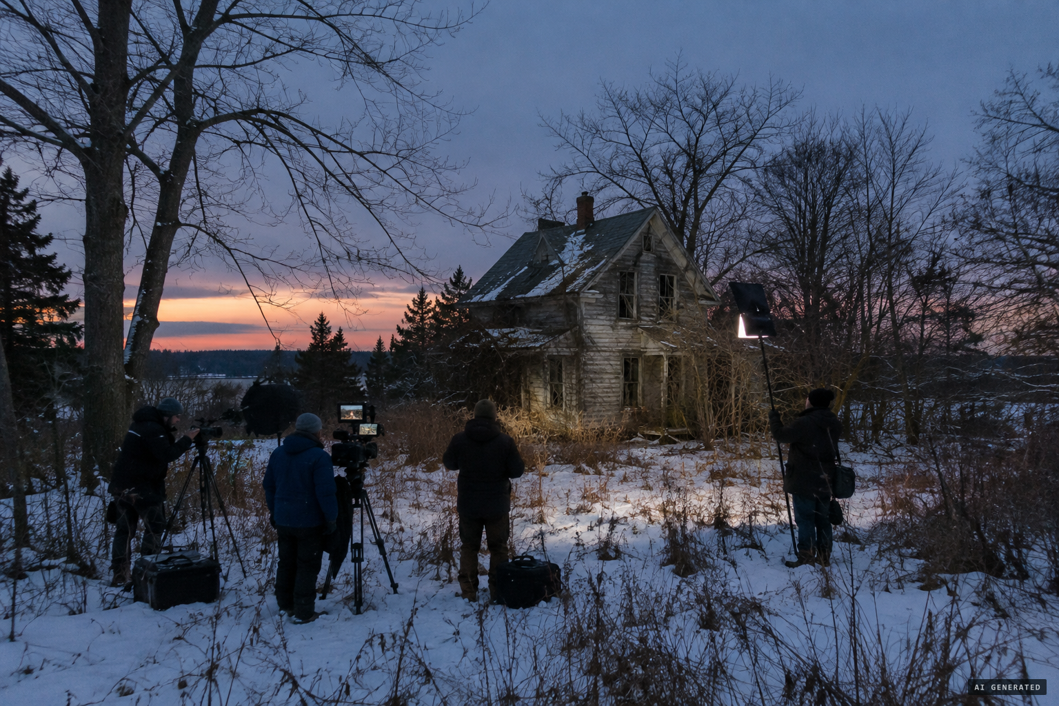 The site still draws filmmakers for The Fire Ghost of Caledonia Mills