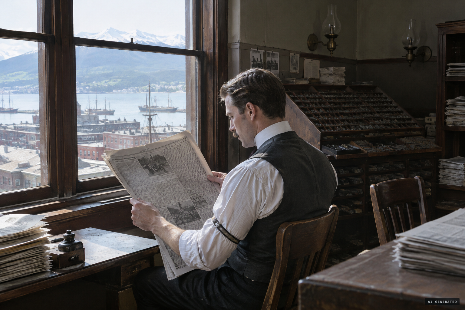 Wild man reports filled Vancouver Island newspapers in the summer of 1905.