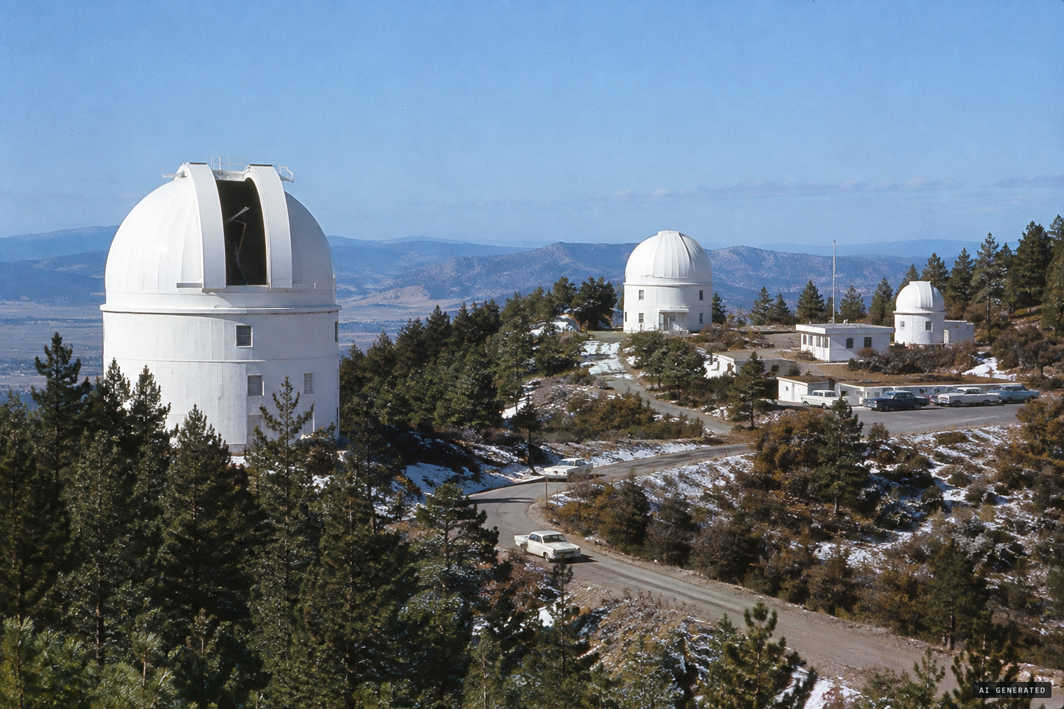 Mt Stromlo Observatory, where the astronomers were divided