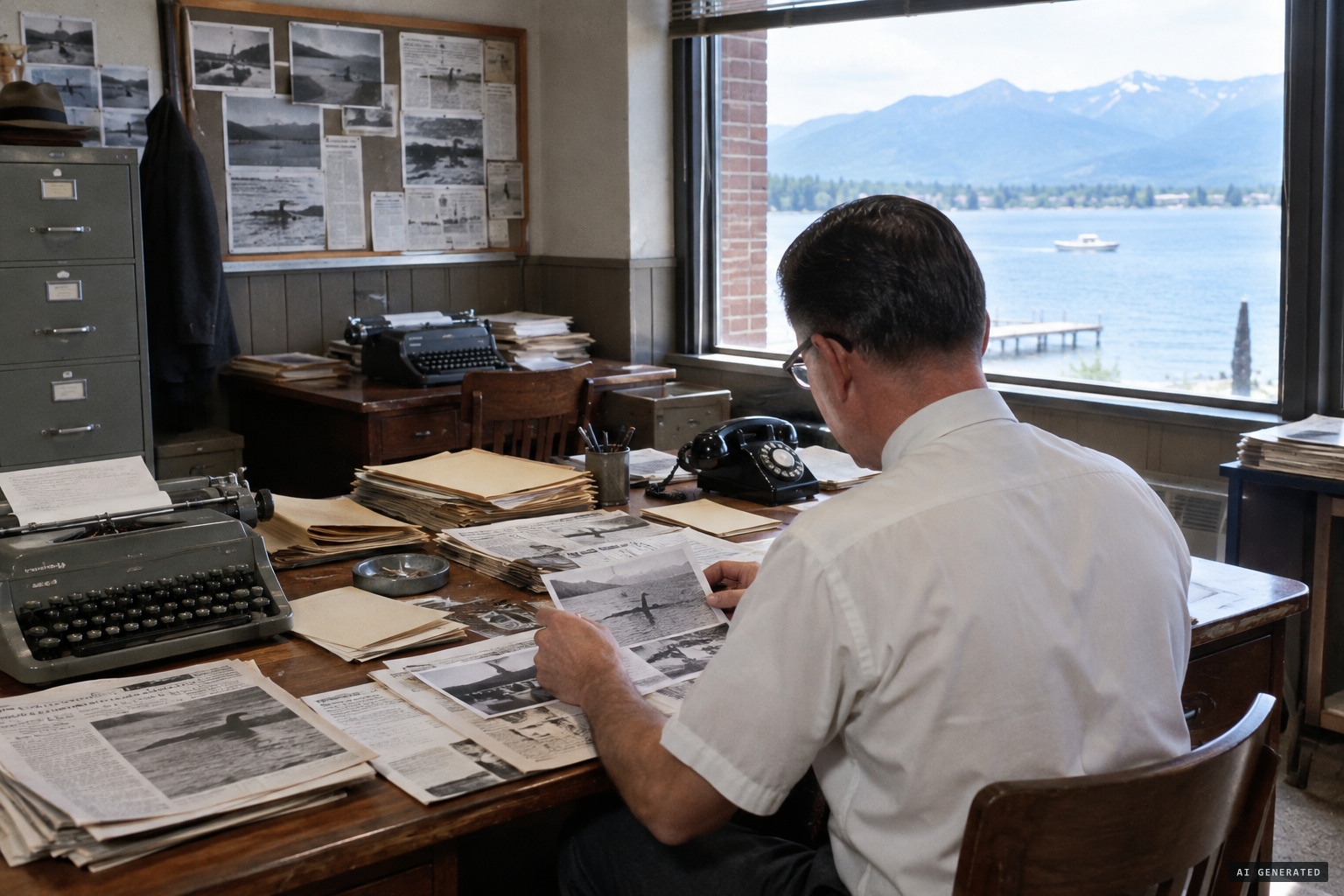 Paul Fugleberg of the Flathead Courier compiles the early sightings.