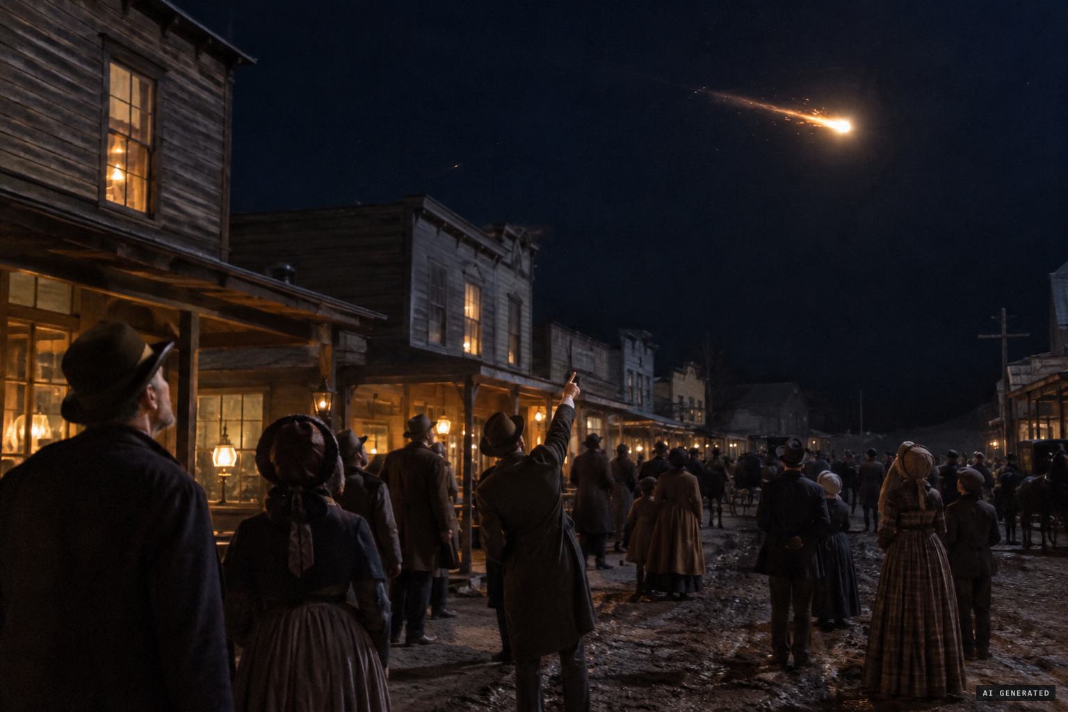The 1897 airship wave: a ball of fire crosses the Arkansas sky