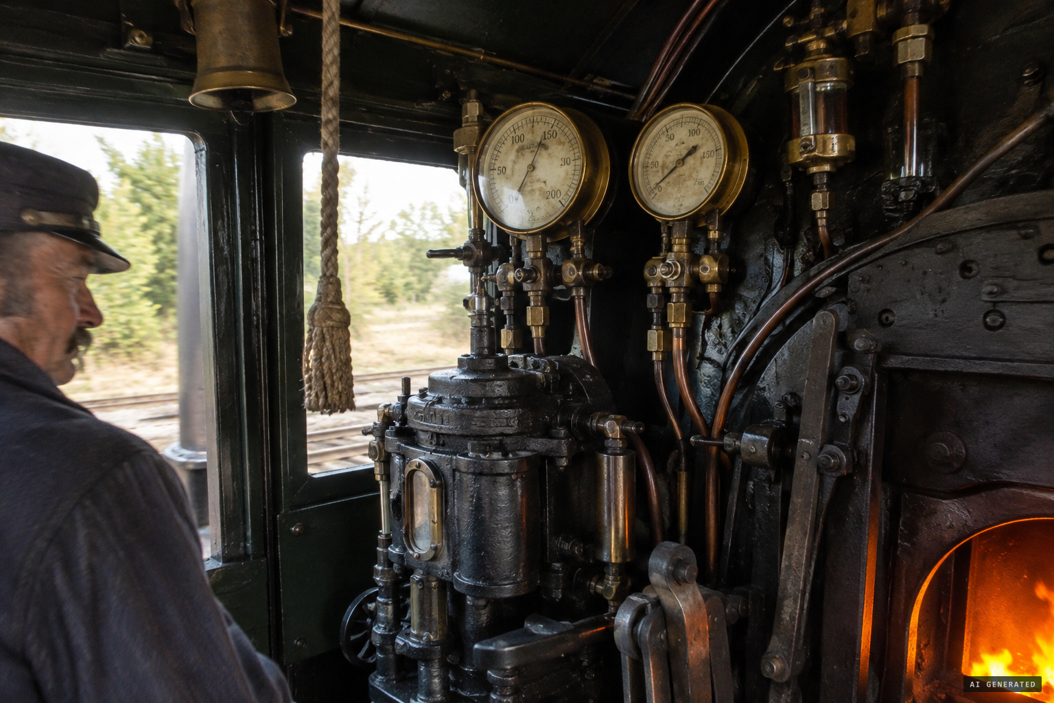 Air pump, brake, bell rope: the language of a conductor's trade