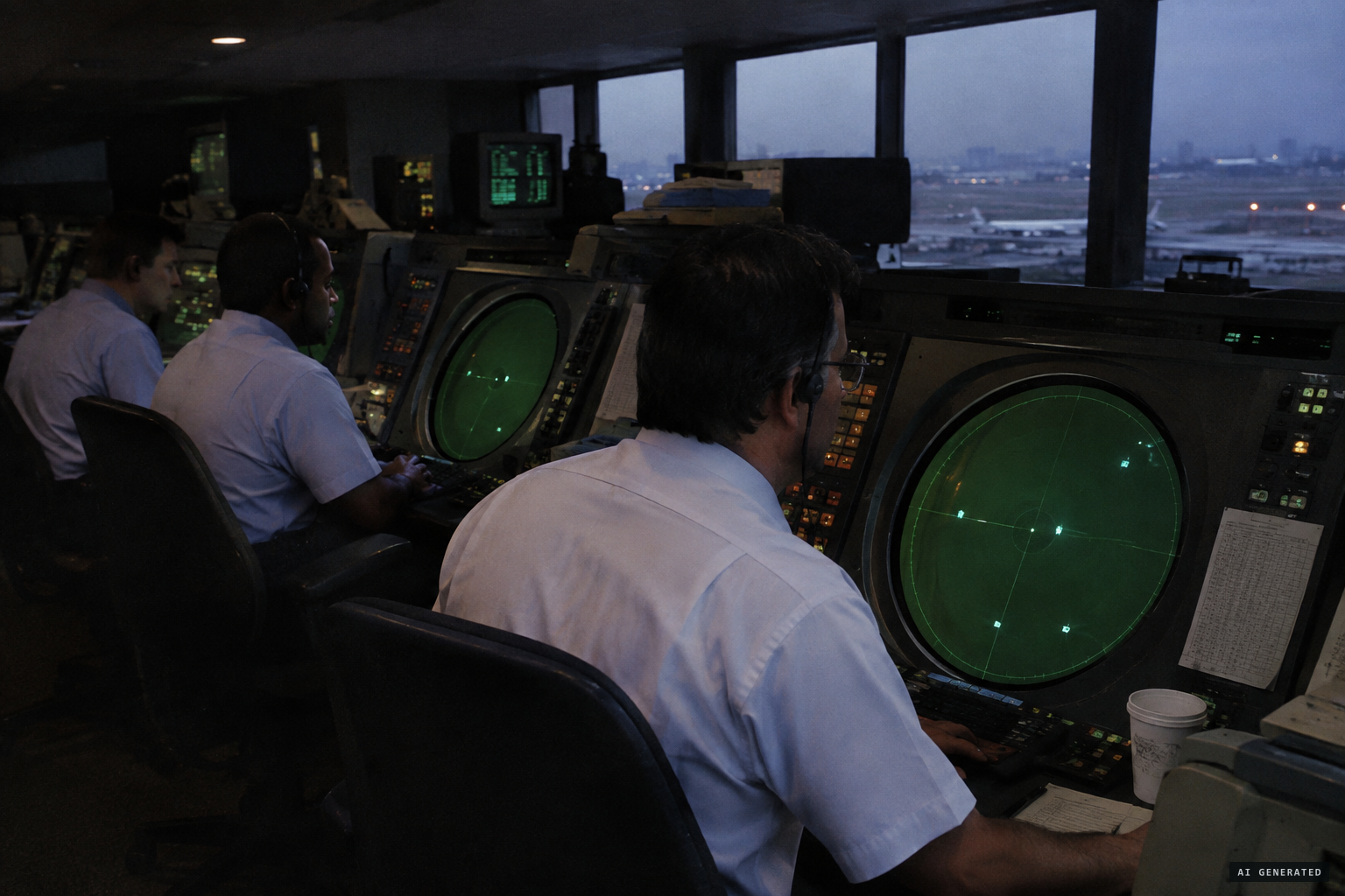 The FAA reports light traffic and nothing unusual from pilots