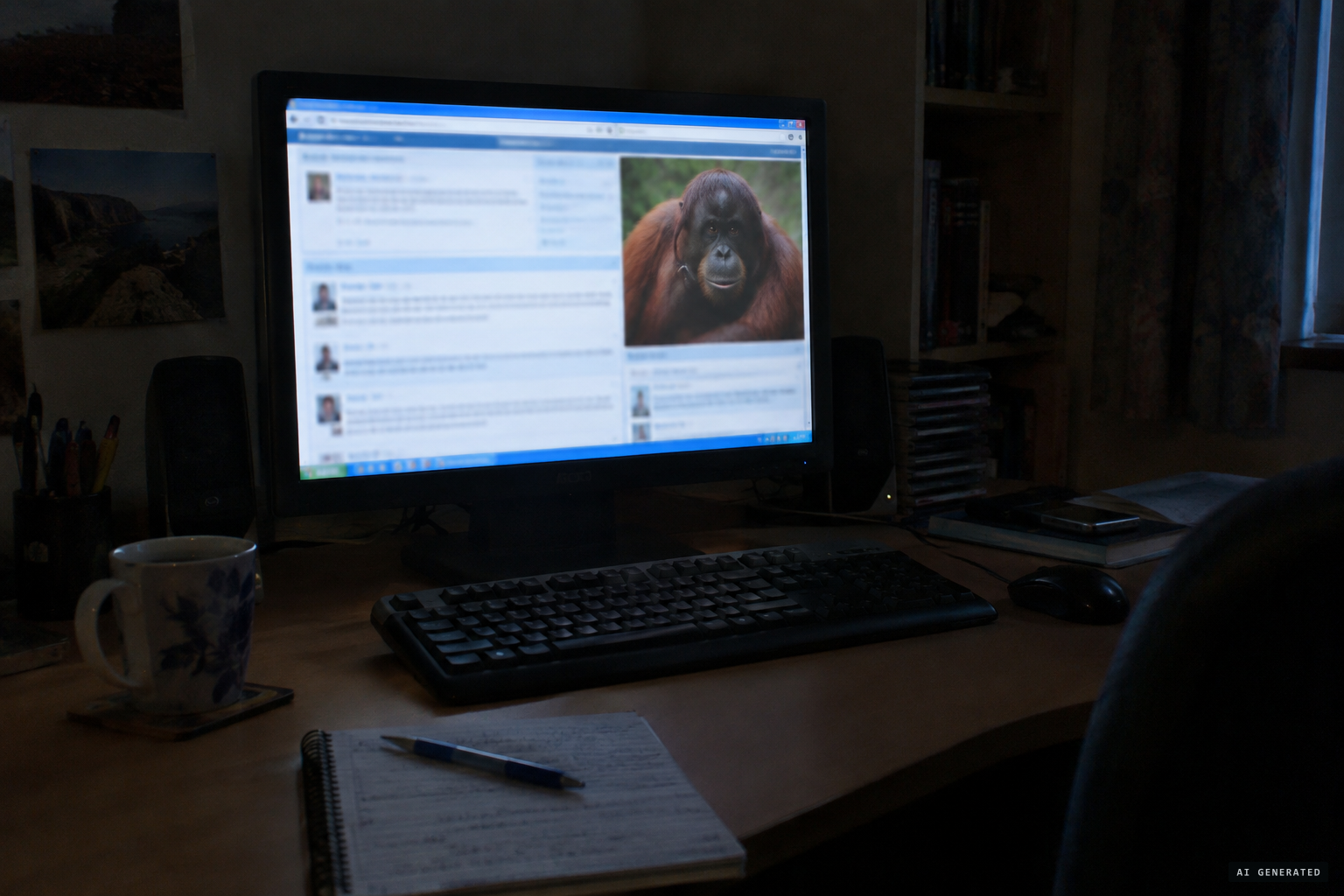 Sceptics argue it was an orangutan or contamination