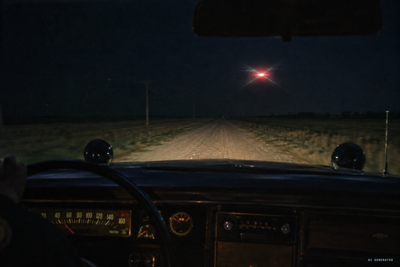 Constable Nicholson chases the oval red light with its X-shaped halo