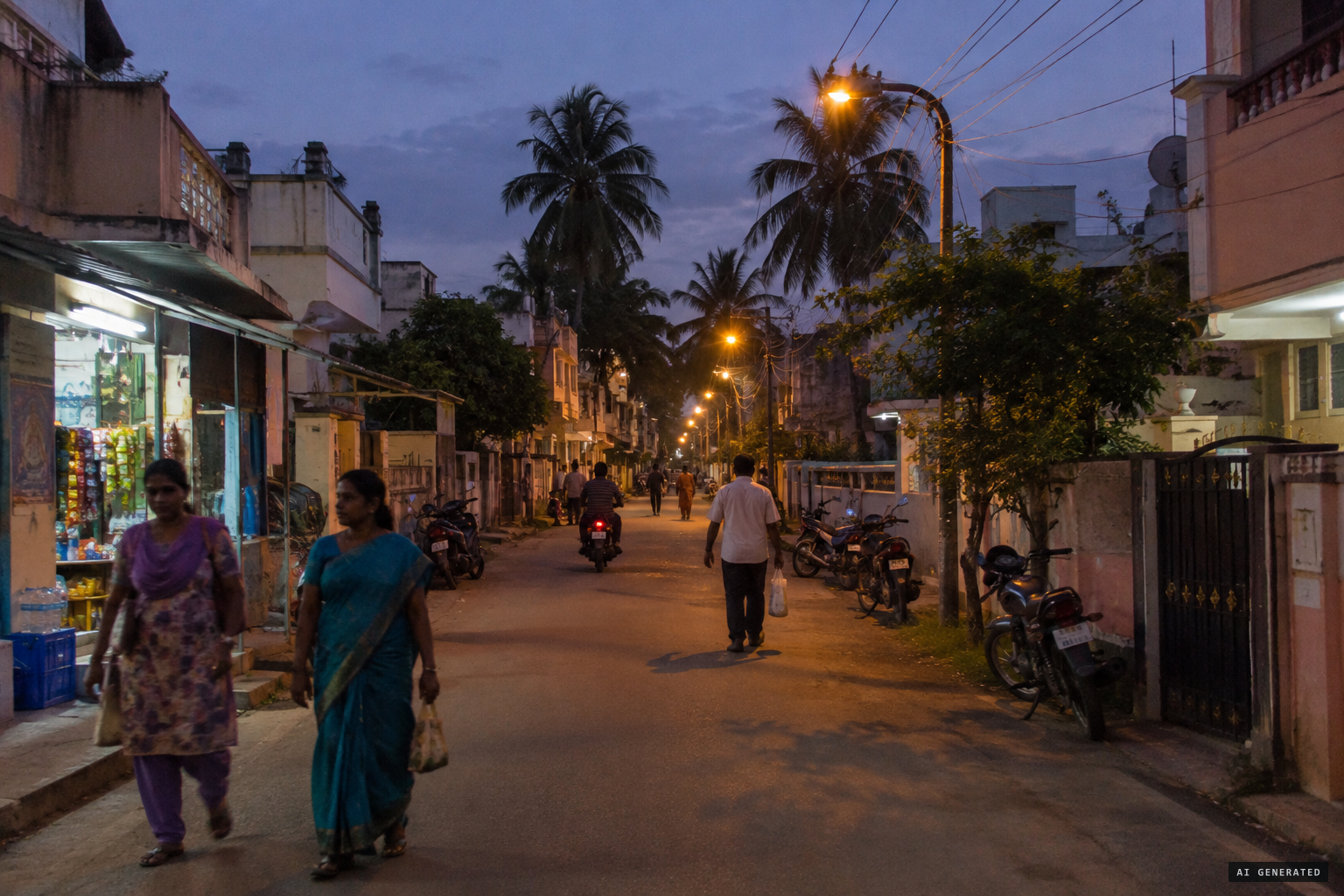Mogappair, an ordinary residential neighbourhood of Chennai