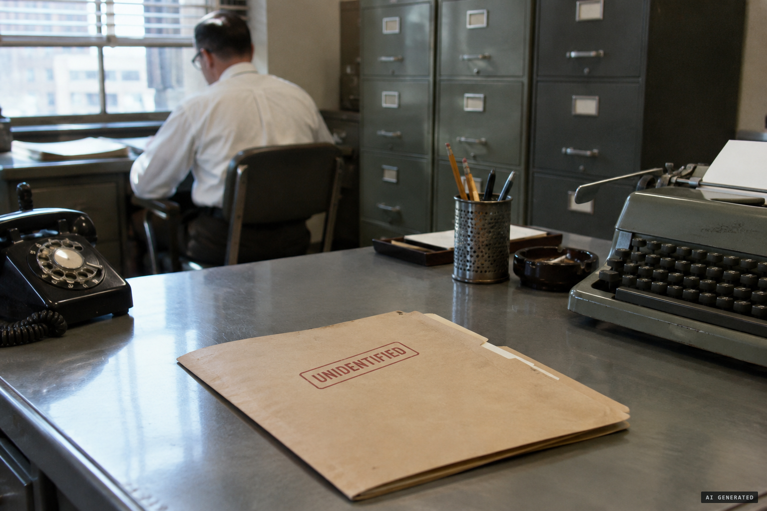 Project Blue Book classifies the case as Unidentified