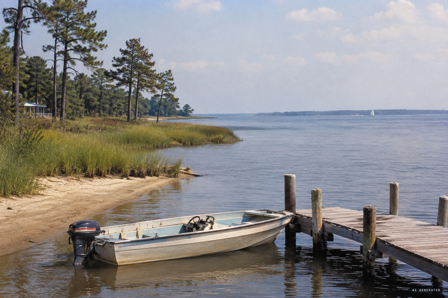 The lower Potomac shore of Westmoreland County, summer 1978