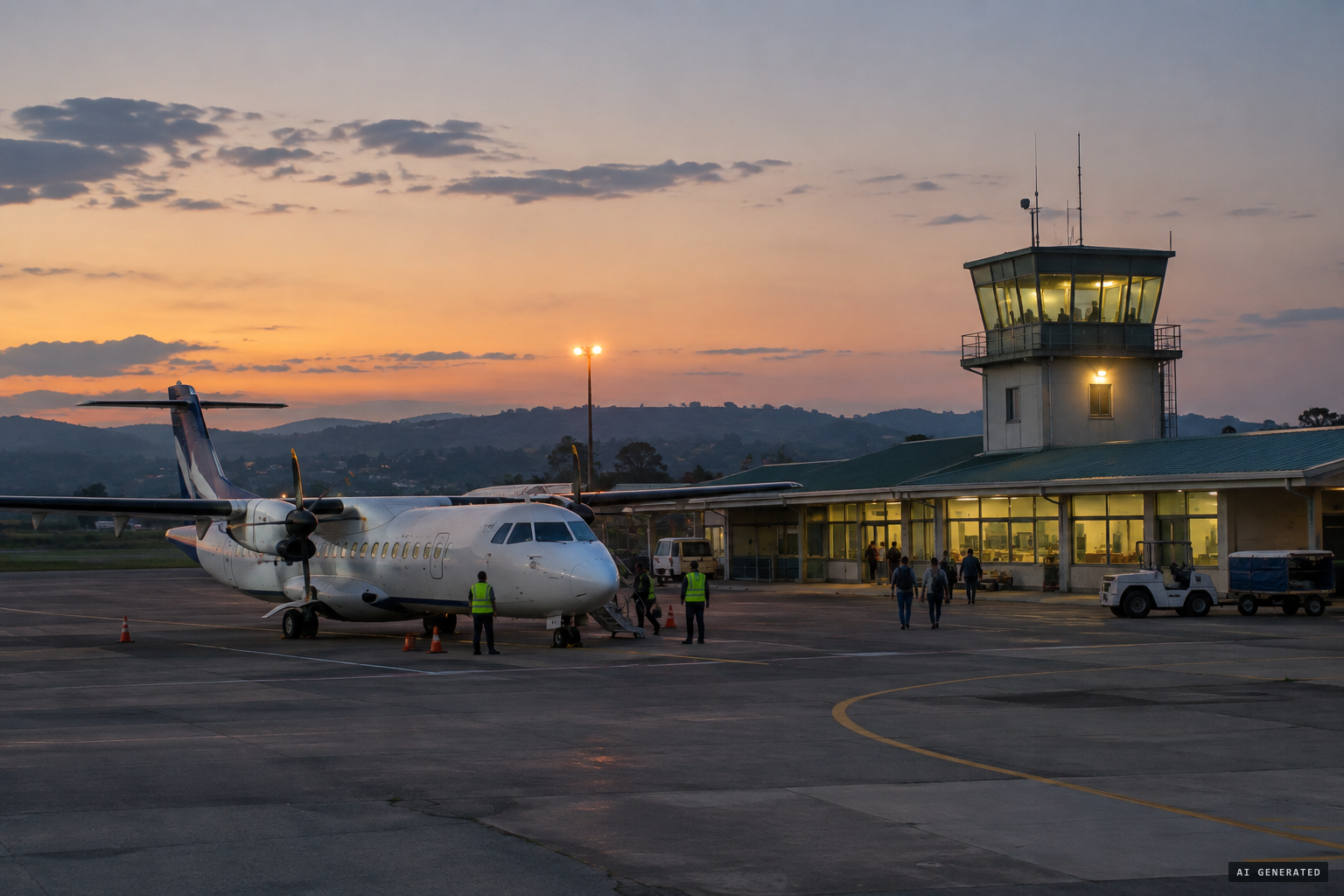 Pietermaritzburg Airport's controllers had no explanation
