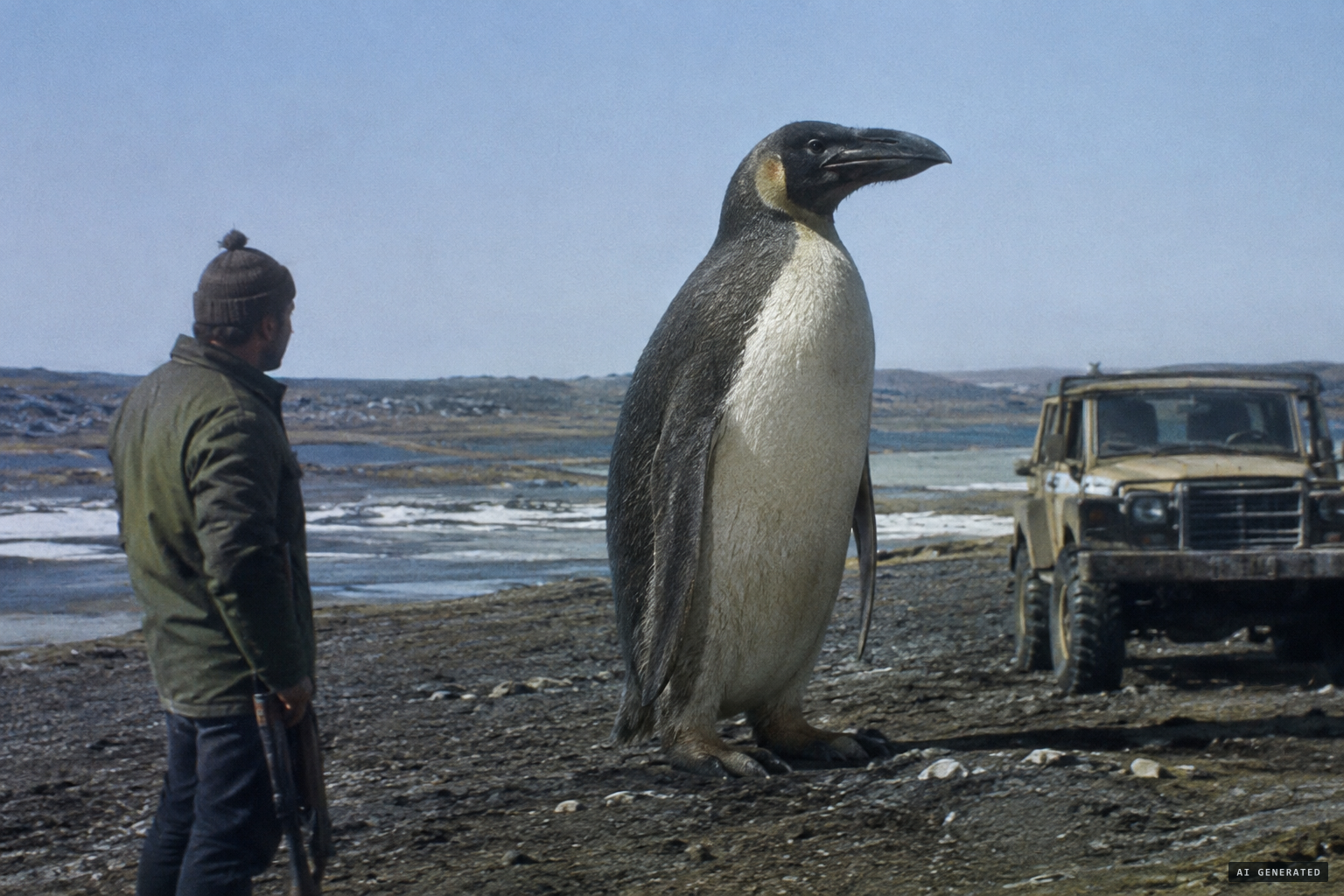 The giant penguin